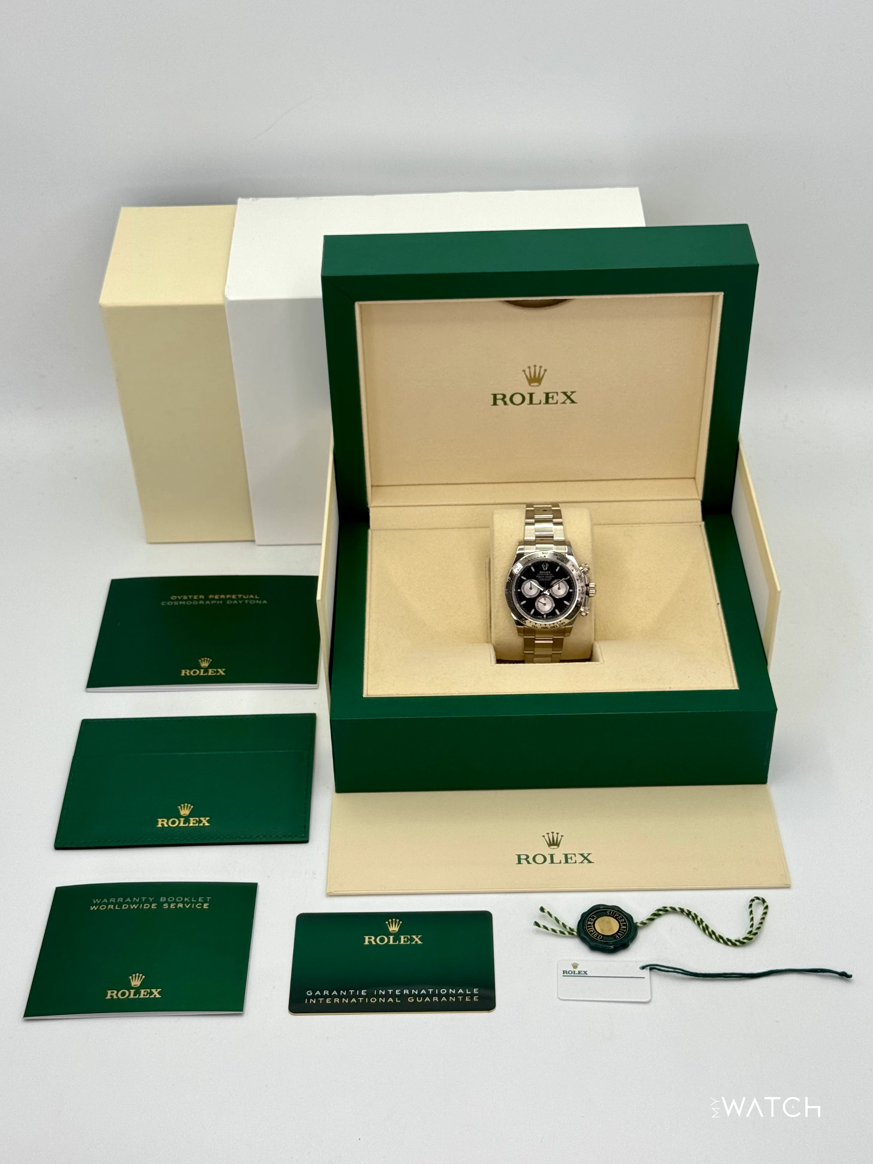 2024 Rolex Daytona 40mm 126509 White Gold Black Dial - Image 10