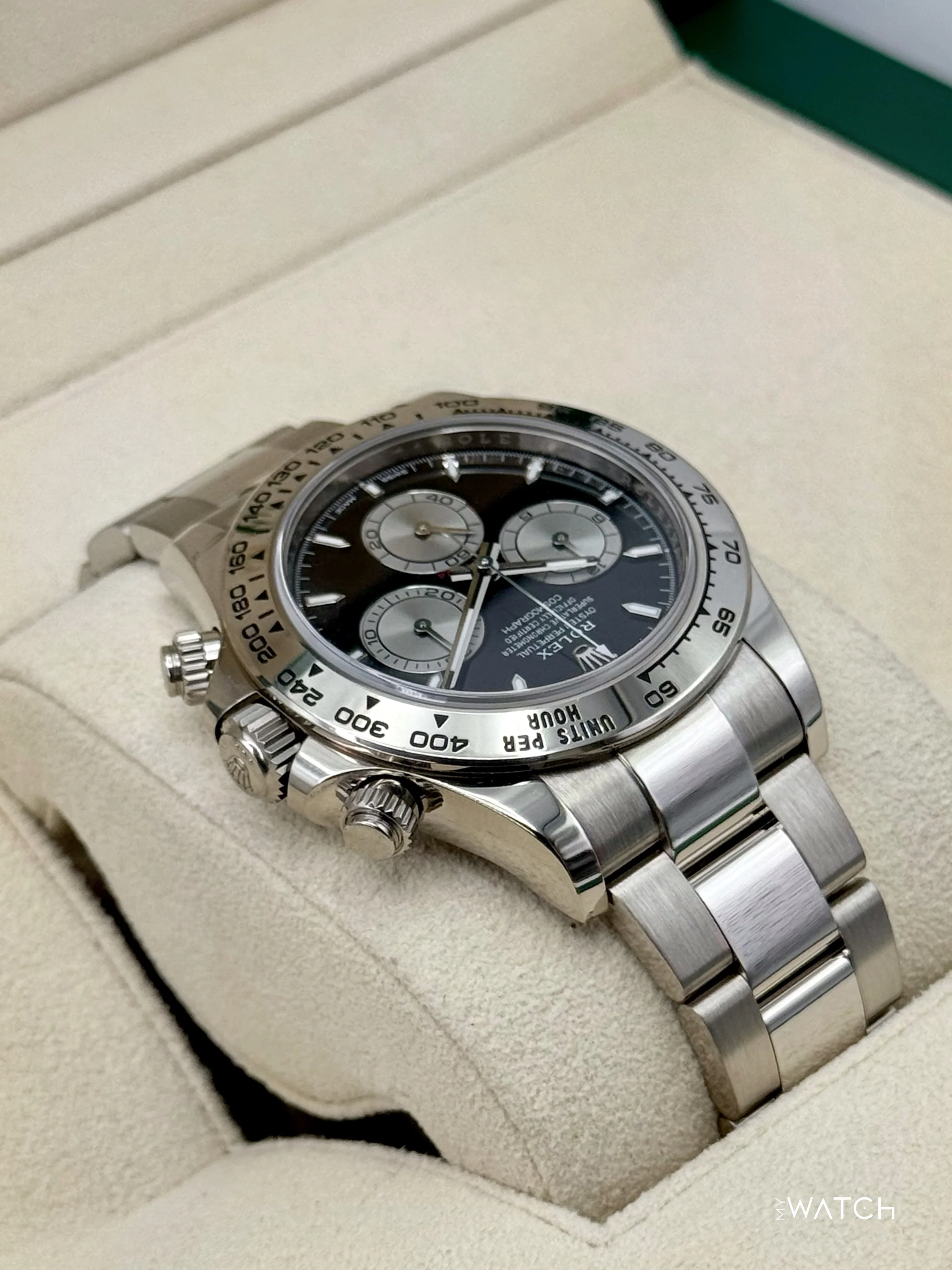 2024 Rolex Daytona 40mm 126509 White Gold Black Dial - Image 8