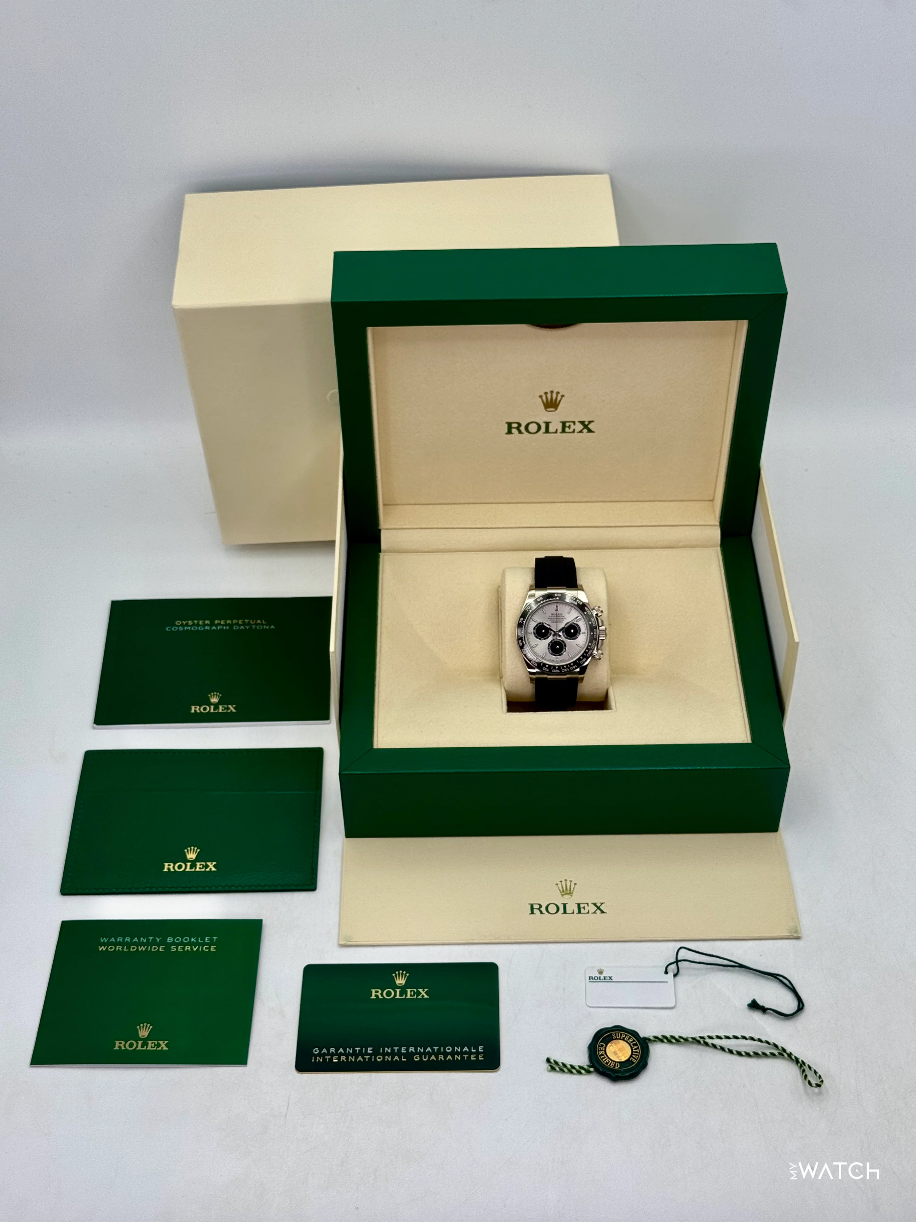 2024 Rolex Daytona "Ghost" 40mm 126519LN White Gold Silver Dial - Image 10