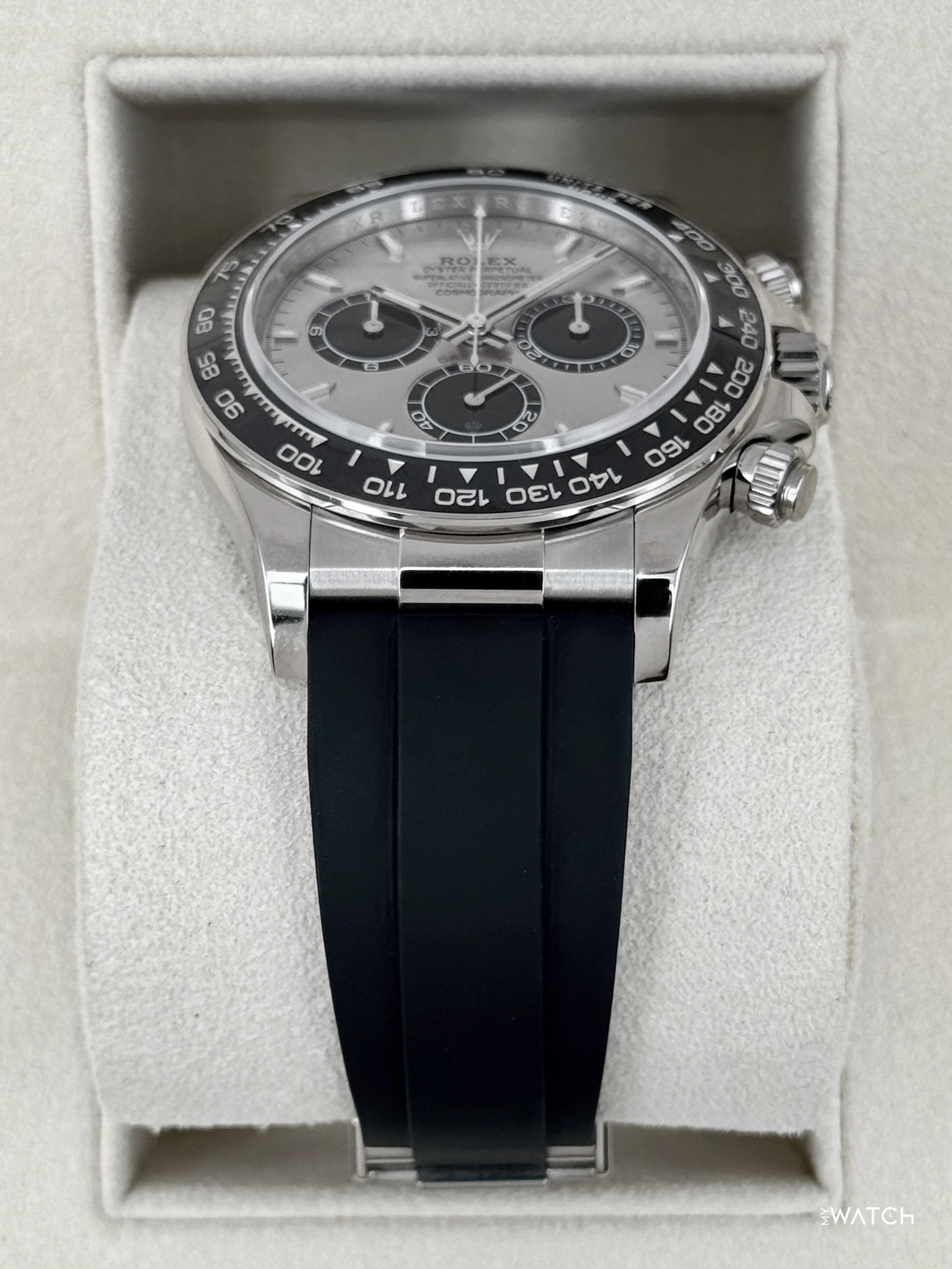 2024 Rolex Daytona "Ghost" 40mm 126519LN White Gold Silver Dial - Image 3