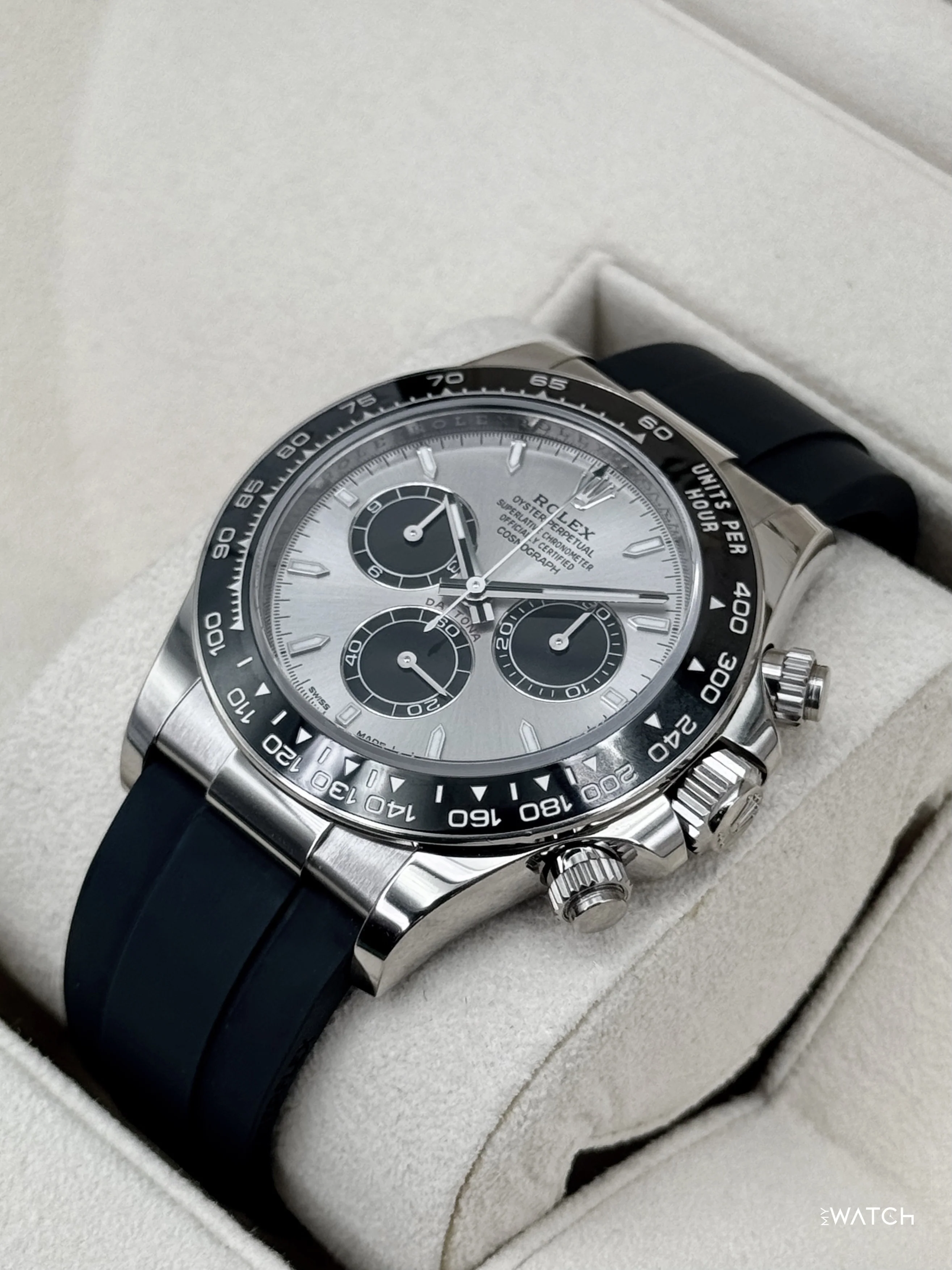 2024 Rolex Daytona "Ghost" 40mm 126519LN White Gold Silver Dial - Image 5