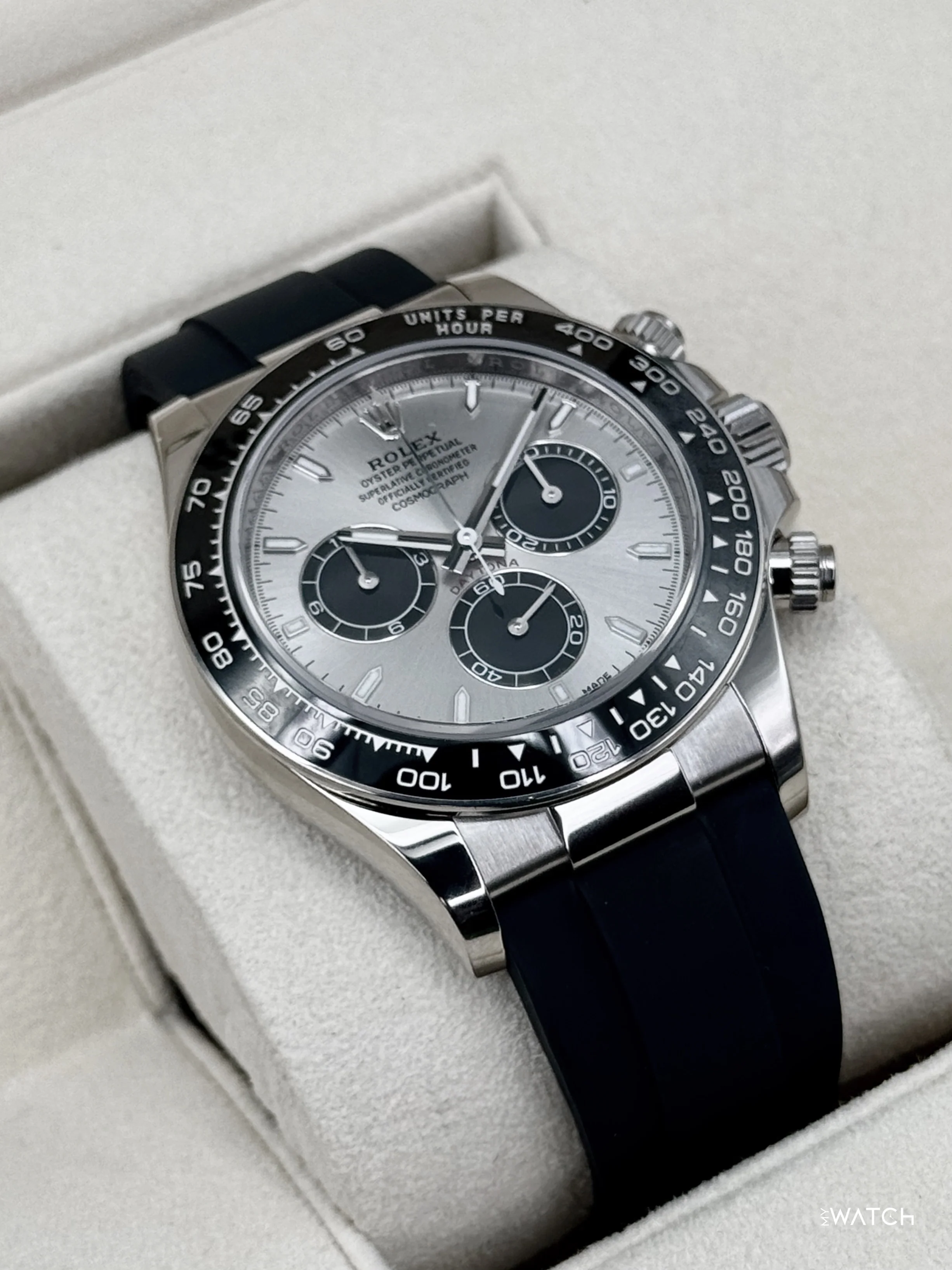 2024 Rolex Daytona "Ghost" 40mm 126519LN White Gold Silver Dial - Image 6