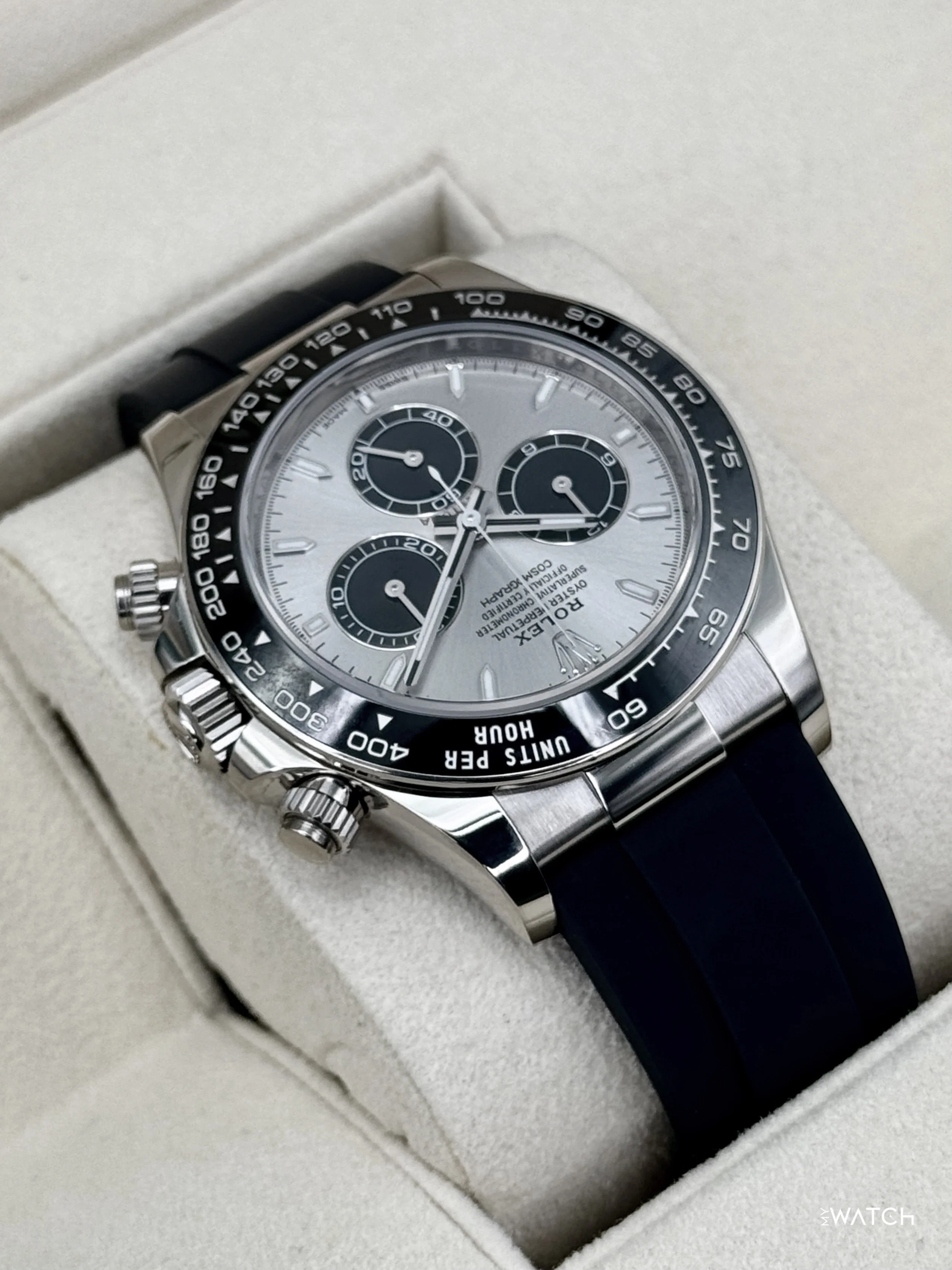 2024 Rolex Daytona "Ghost" 40mm 126519LN White Gold Silver Dial - Image 8