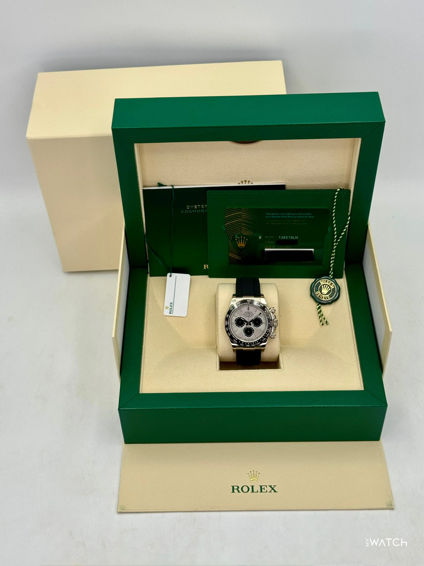 2024 Rolex Daytona "Ghost" 40mm 126519LN White Gold Silver Dial - Image 9