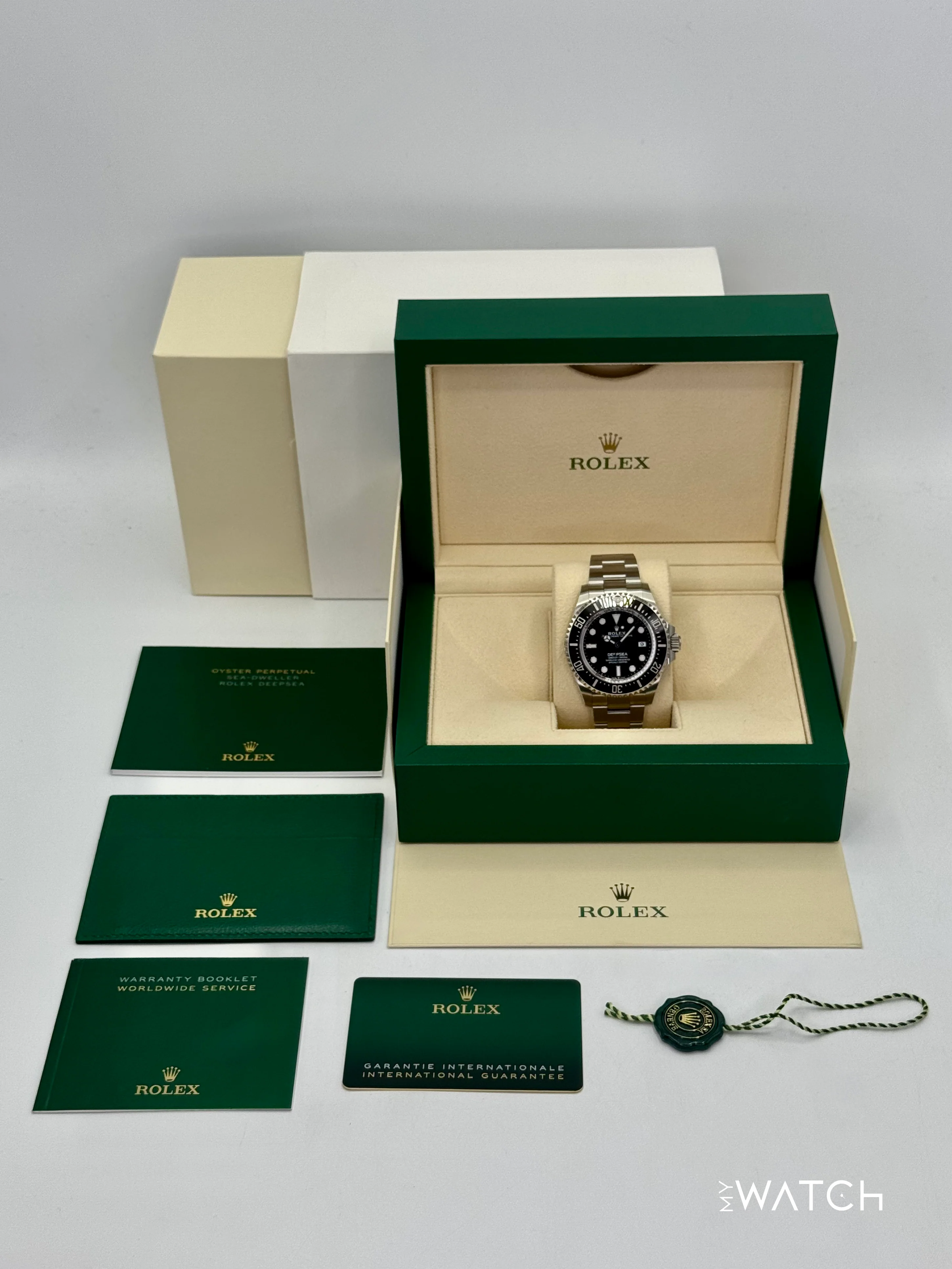 2024 Rolex Deepsea 44mm 136660 Stainless Steel Black Dial - Image 10