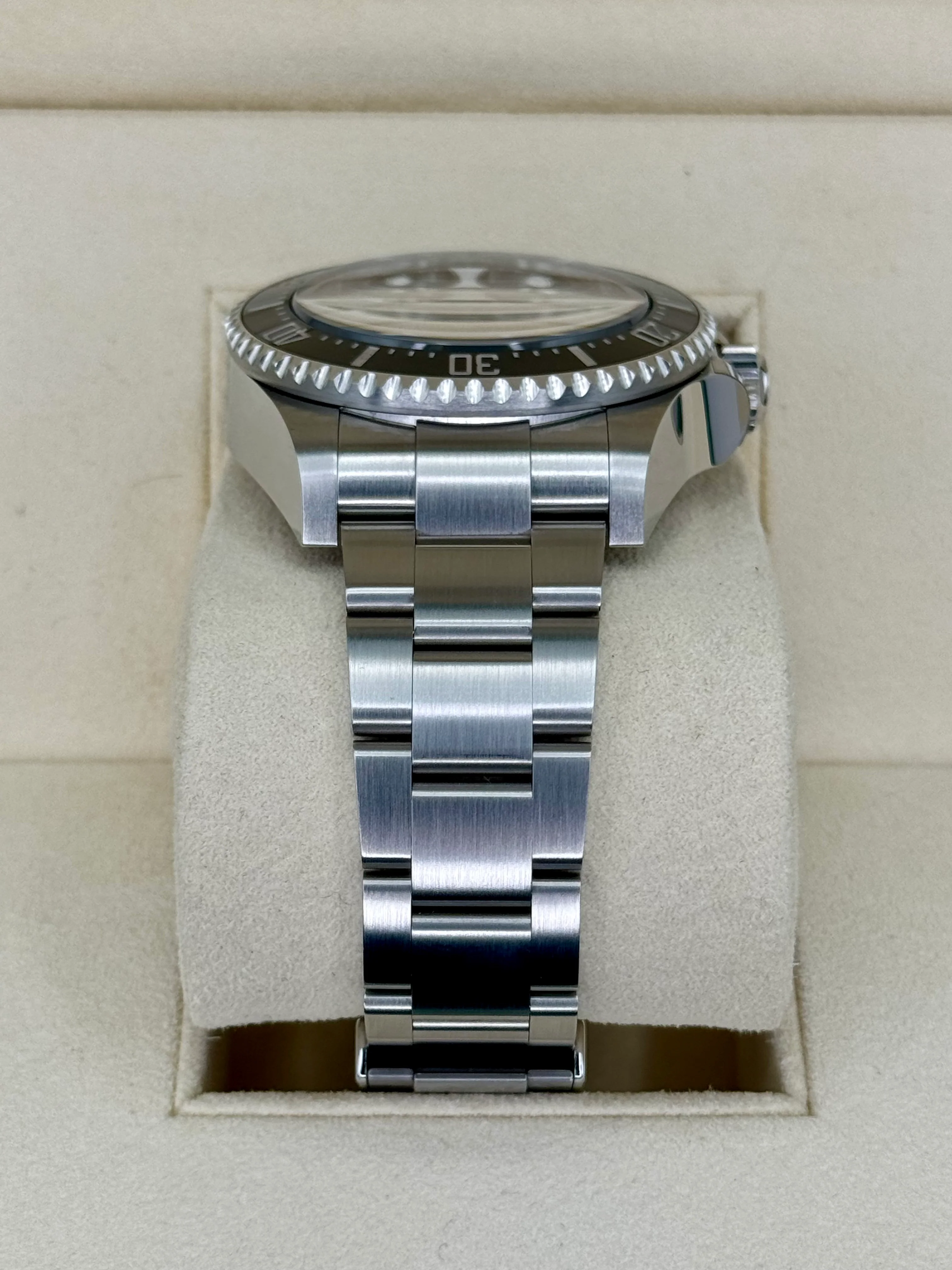 2024 Rolex Deepsea 44mm 136660 Stainless Steel Black Dial - Image 3