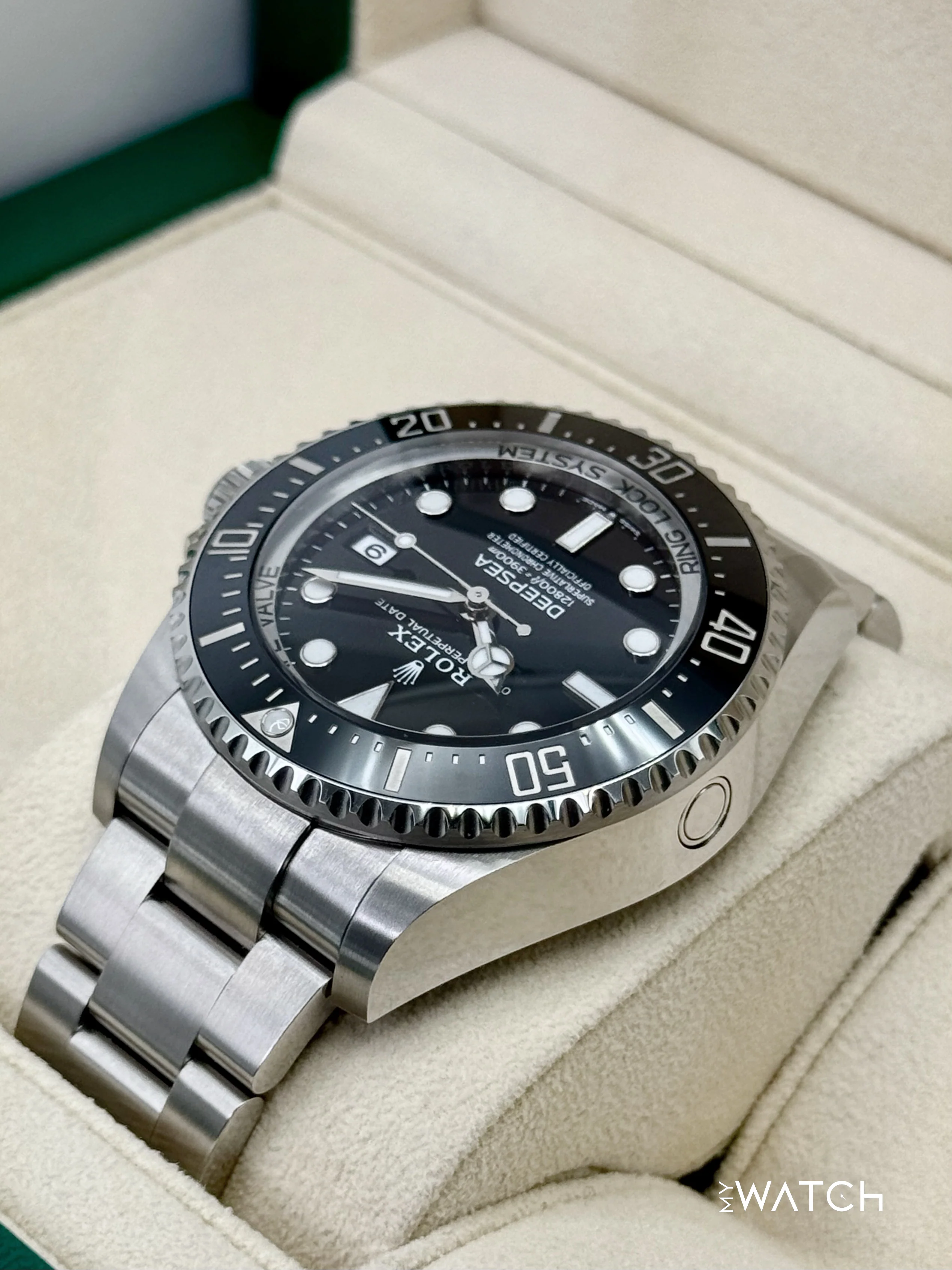 2024 Rolex Deepsea 44mm 136660 Stainless Steel Black Dial - Image 7