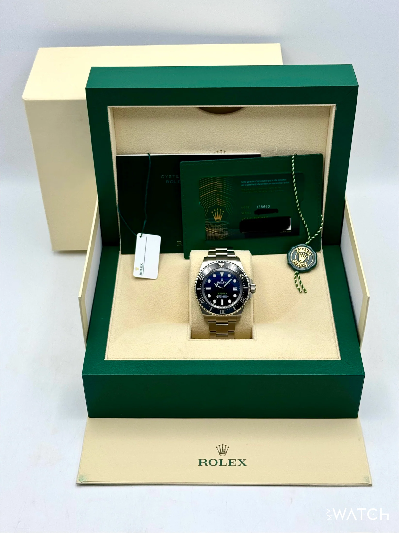 2024 Rolex Deepsea "James Cameron" 44mm 136660 Blue Dial - Image 9