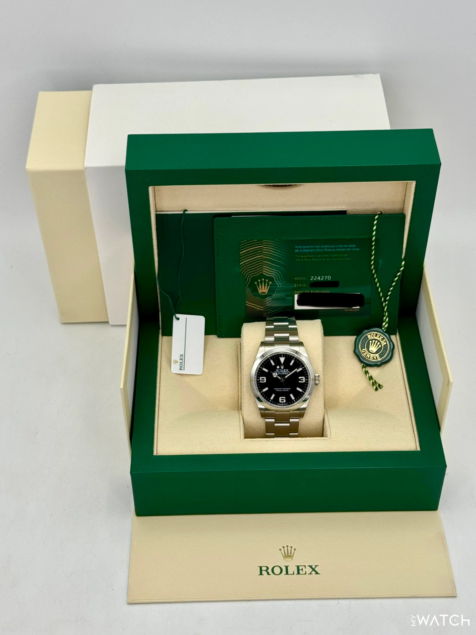 2024 Rolex Explorer 40mm 224270 Black Dial - Image 9