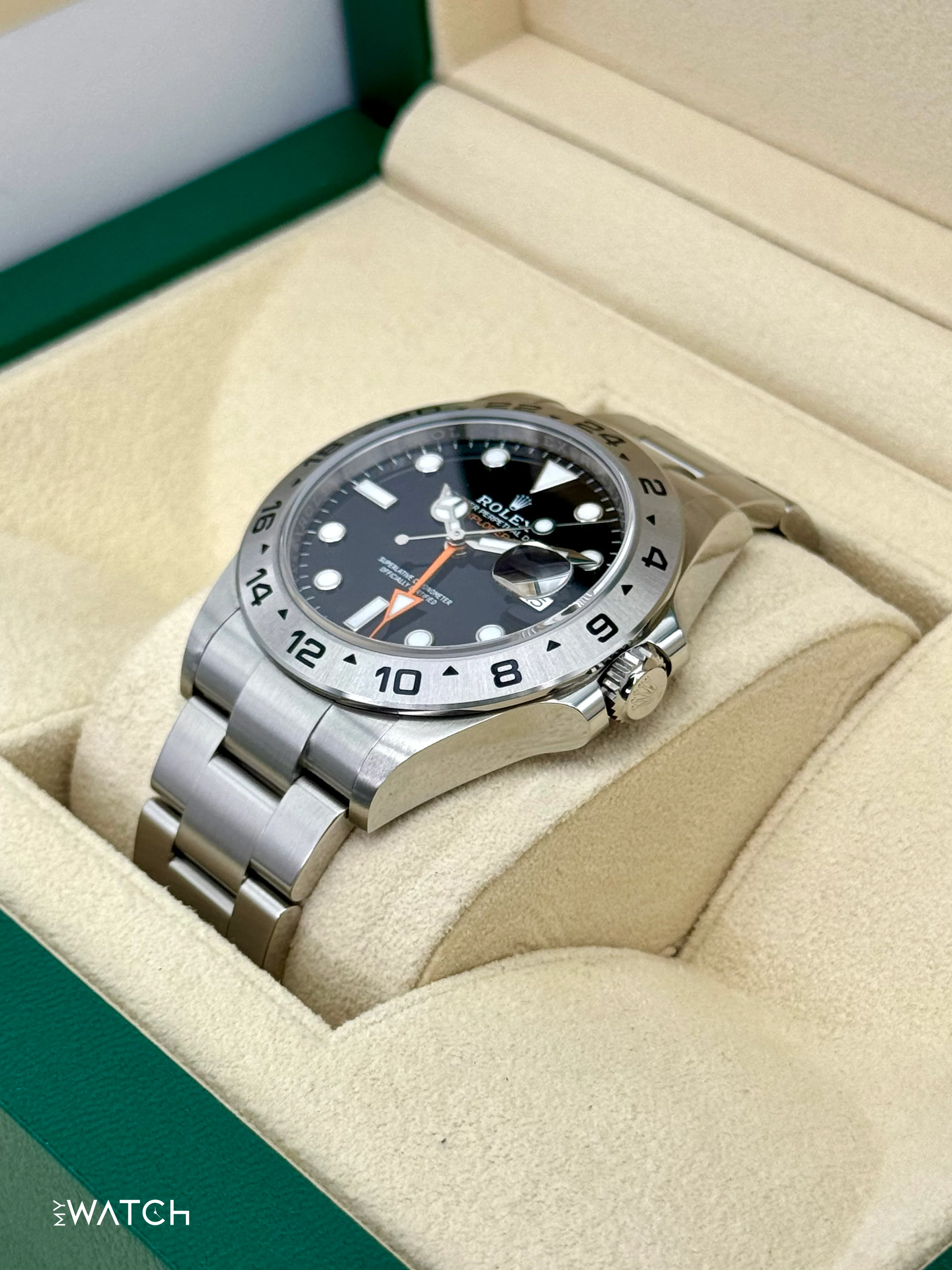2024 Rolex Explorer II 42mm 226570 Black Dial - Image 4