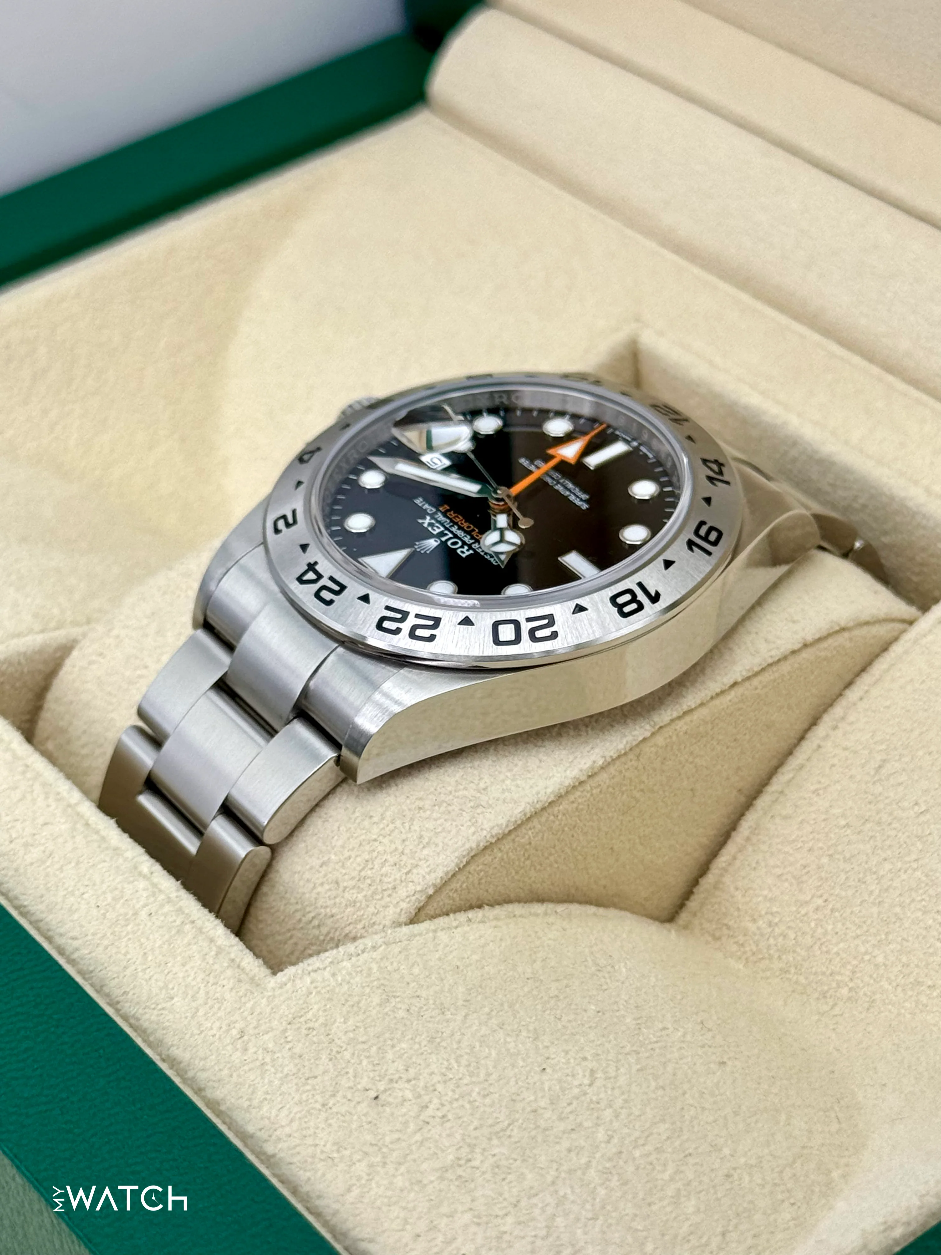 2024 Rolex Explorer II 42mm 226570 Black Dial - Image 6