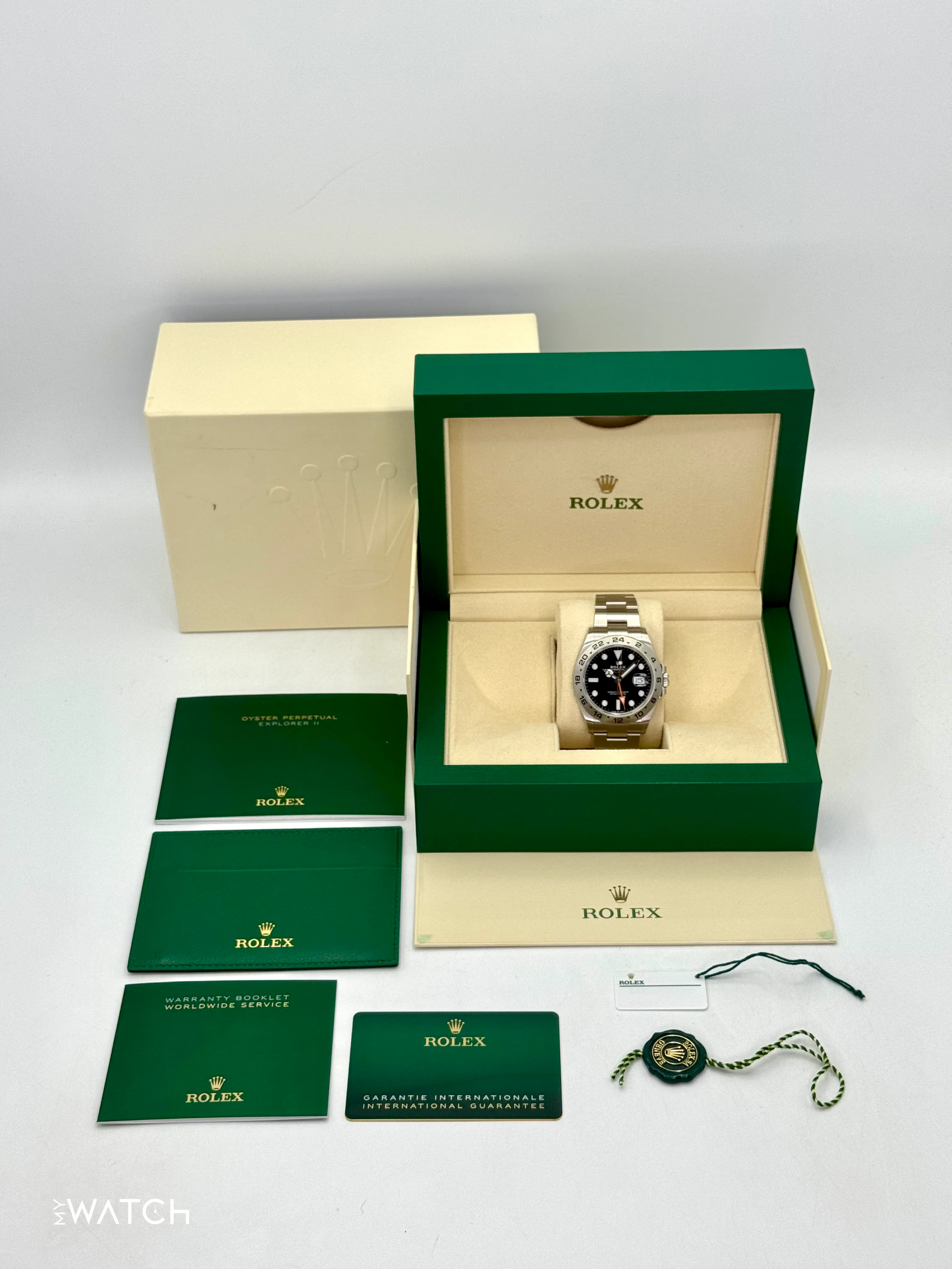 2024 Rolex Explorer II 42mm 226570 Black Dial - Image 9