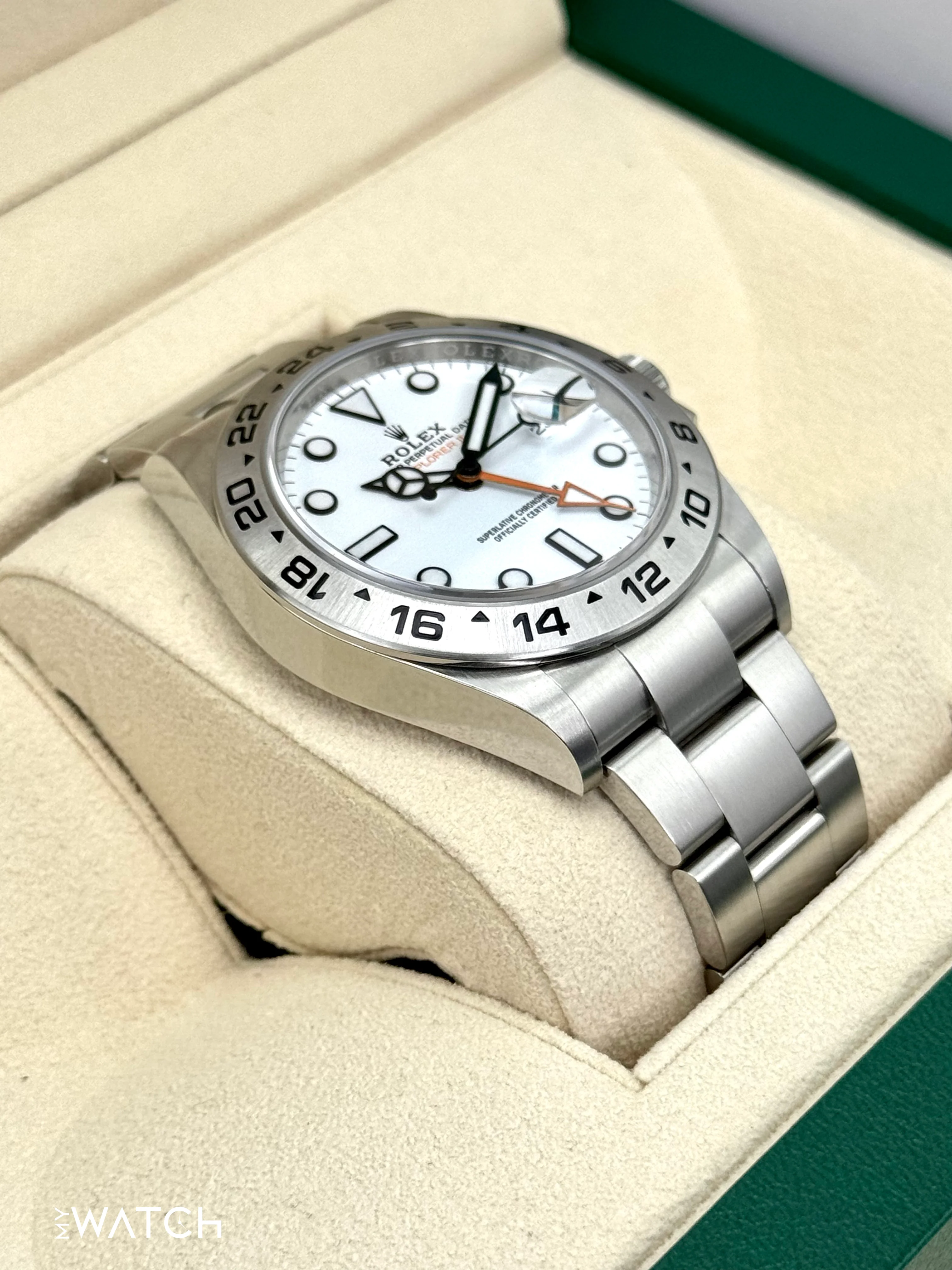 2024 Rolex Explorer II 42mm 226570 Polar White Dial - Image 6