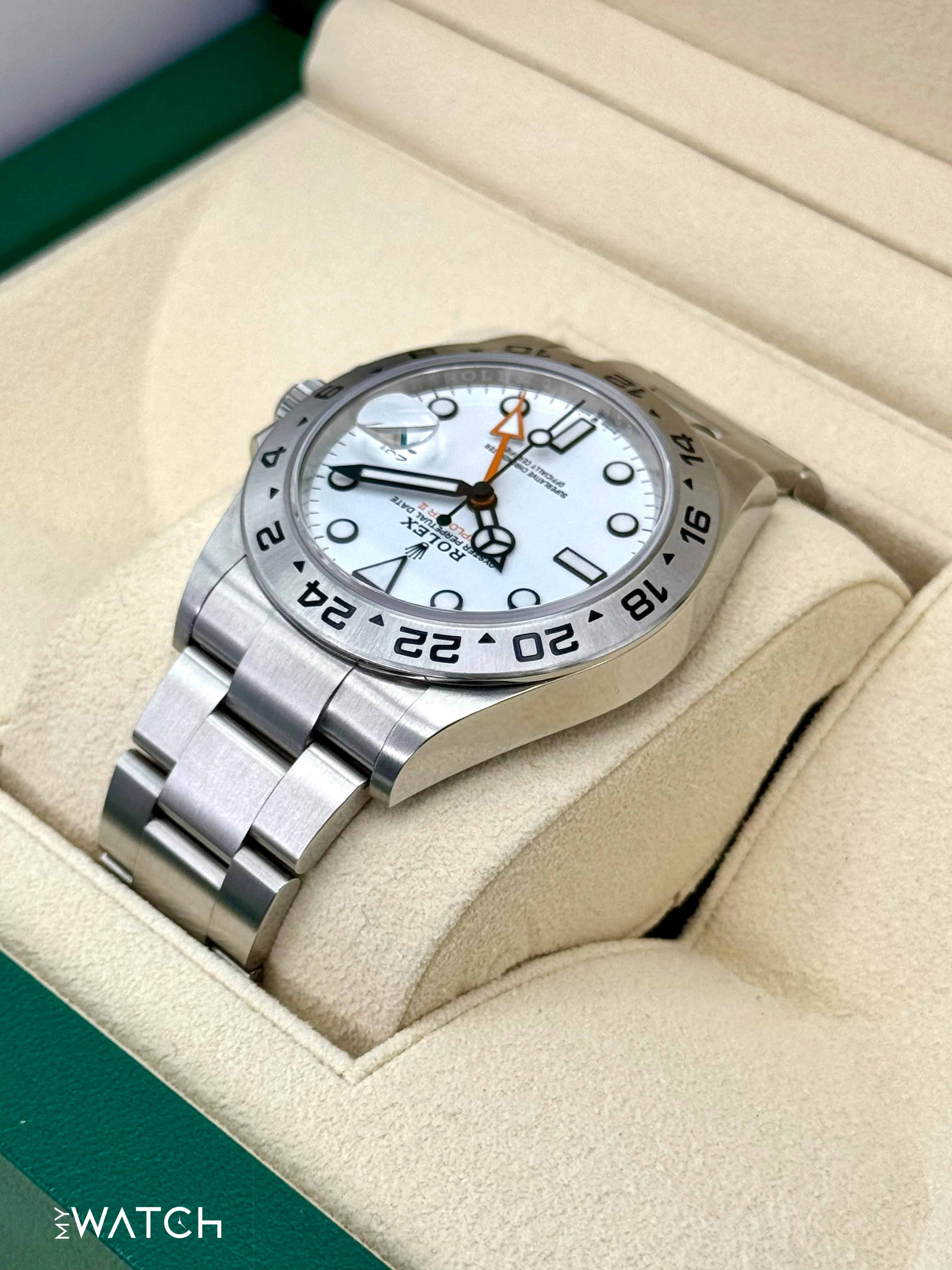 2024 Rolex Explorer II 42mm 226570 Polar White Dial - Image 7
