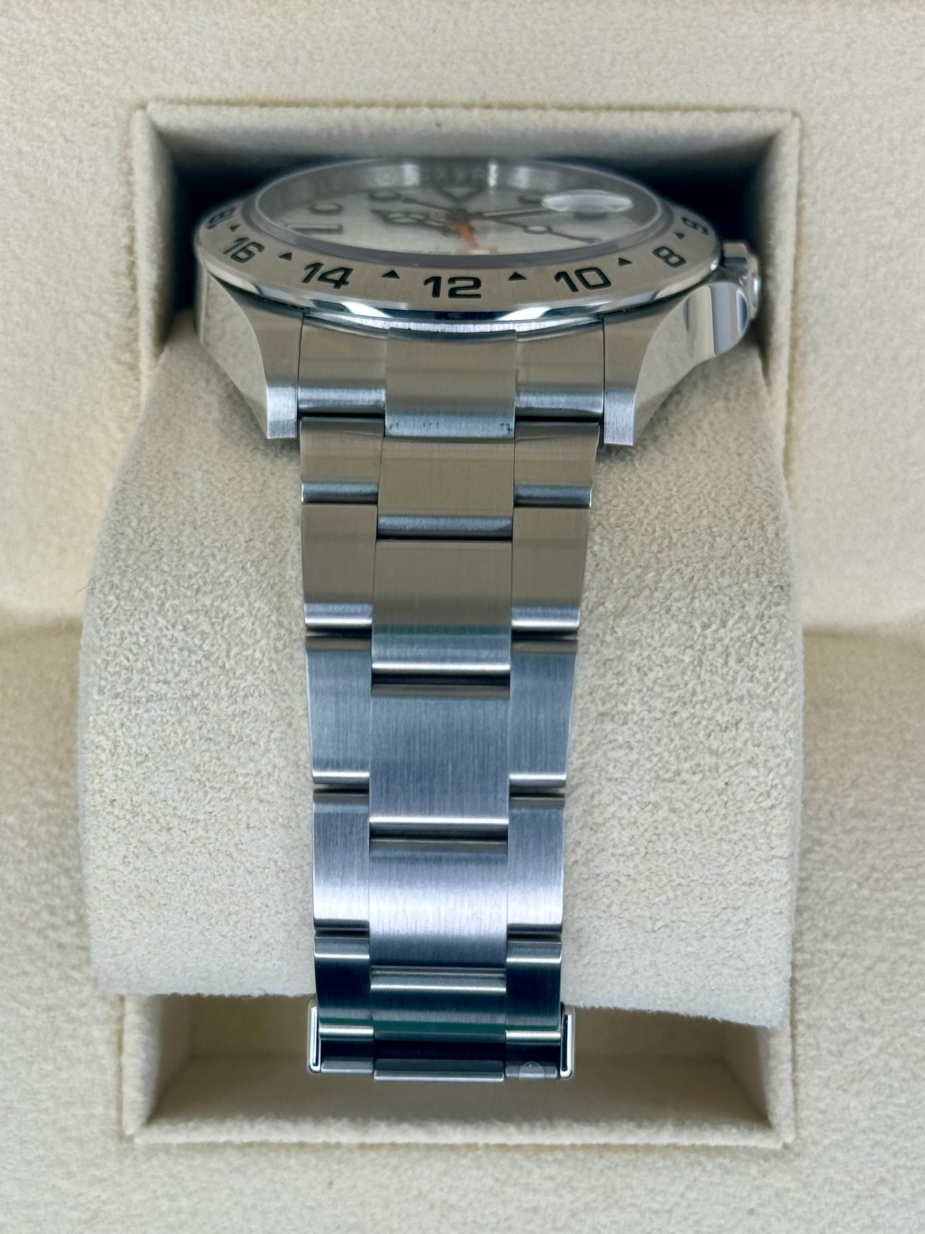 2024 Rolex Explorer II 42mm 226570 Stainless Steel Polar White Dial - Image 3