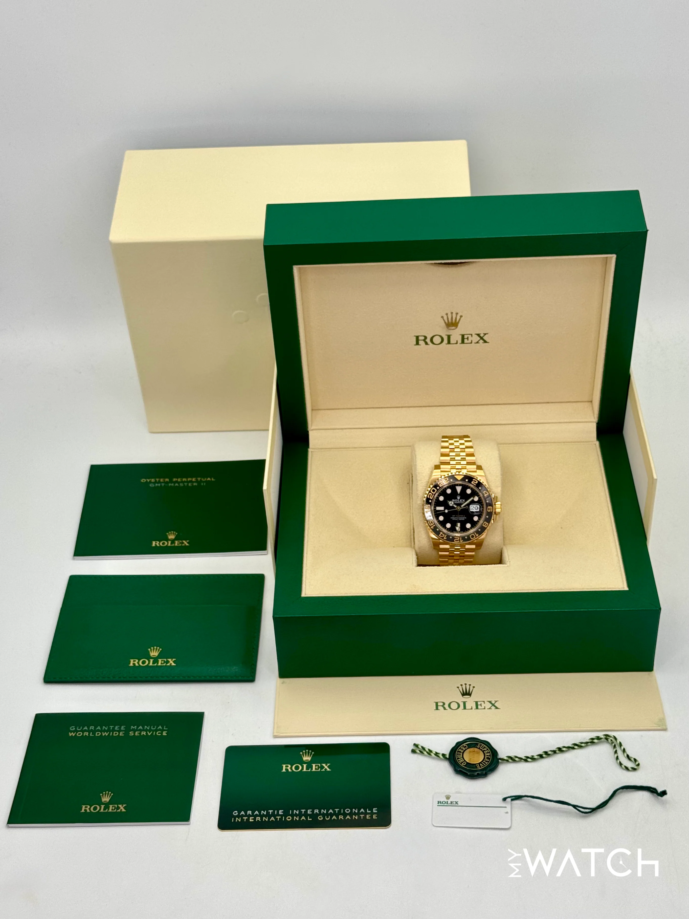 2024 Rolex GMT-Master II 40mm 126718GRNR Jubilee Black Dial - Image 10