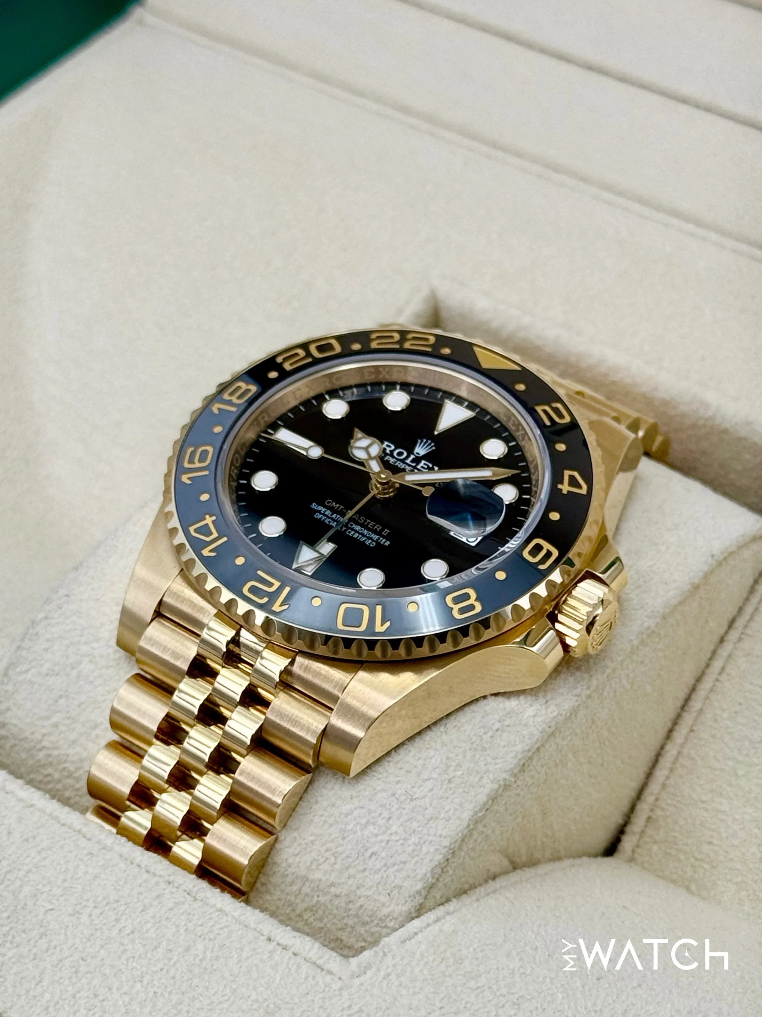 2024 Rolex GMT-Master II 40mm 126718GRNR Jubilee Black Dial - Image 5