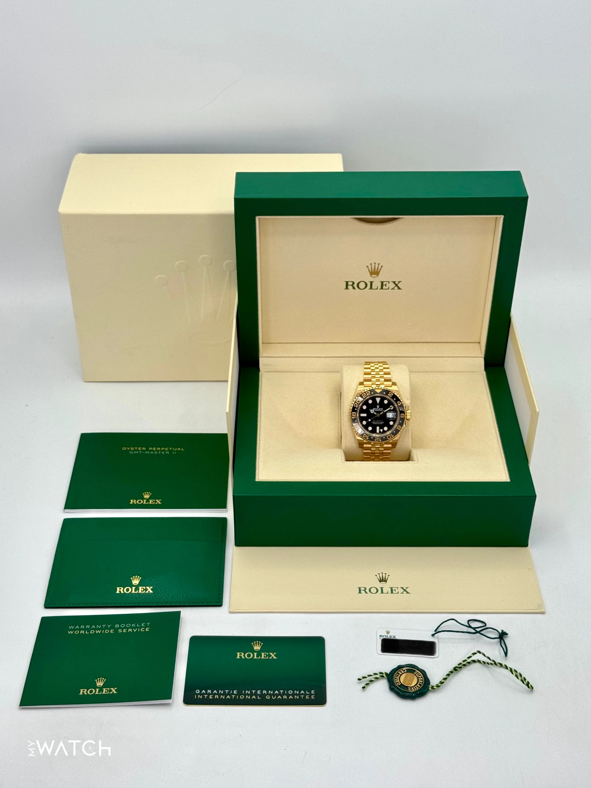2024 Rolex GMT-Master II 40mm 126718GRNR Jubilee Black Dial - Image 10