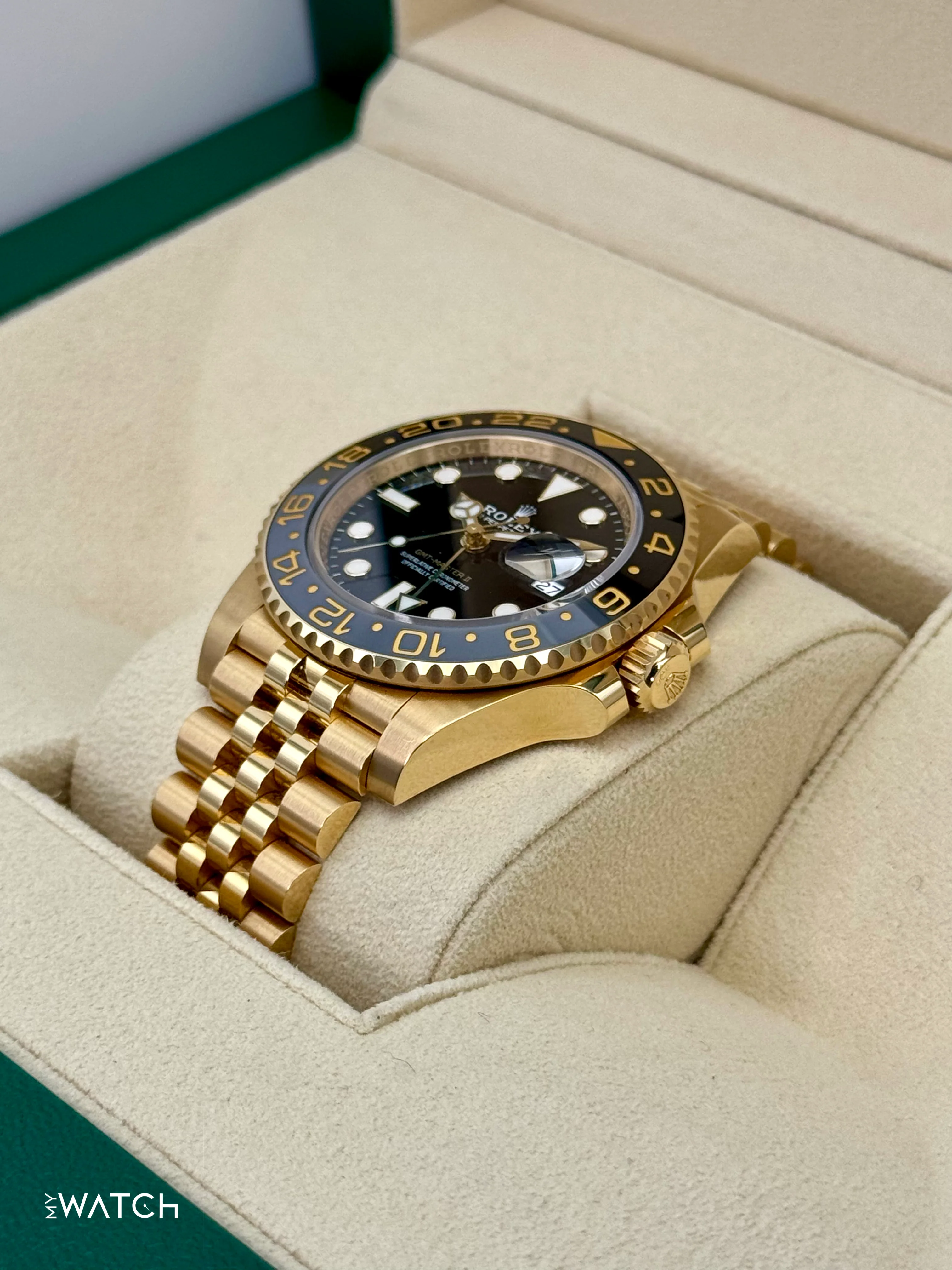 2024 Rolex GMT-Master II 40mm 126718GRNR Jubilee Black Dial - Image 5