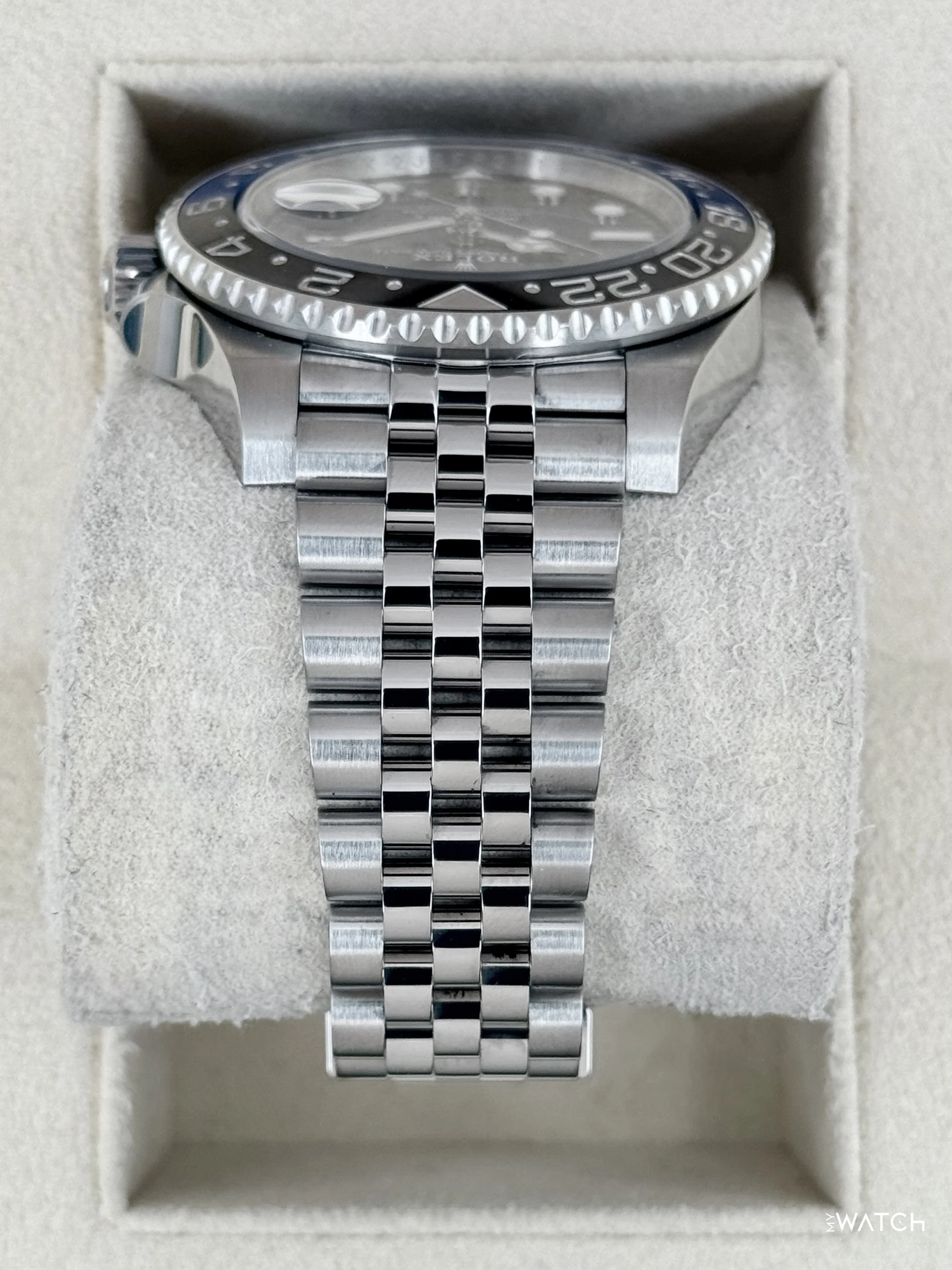 2024 Rolex GMT-Master II "Batgirl" 40mm 126710BLNR Jubilee - Image 4
