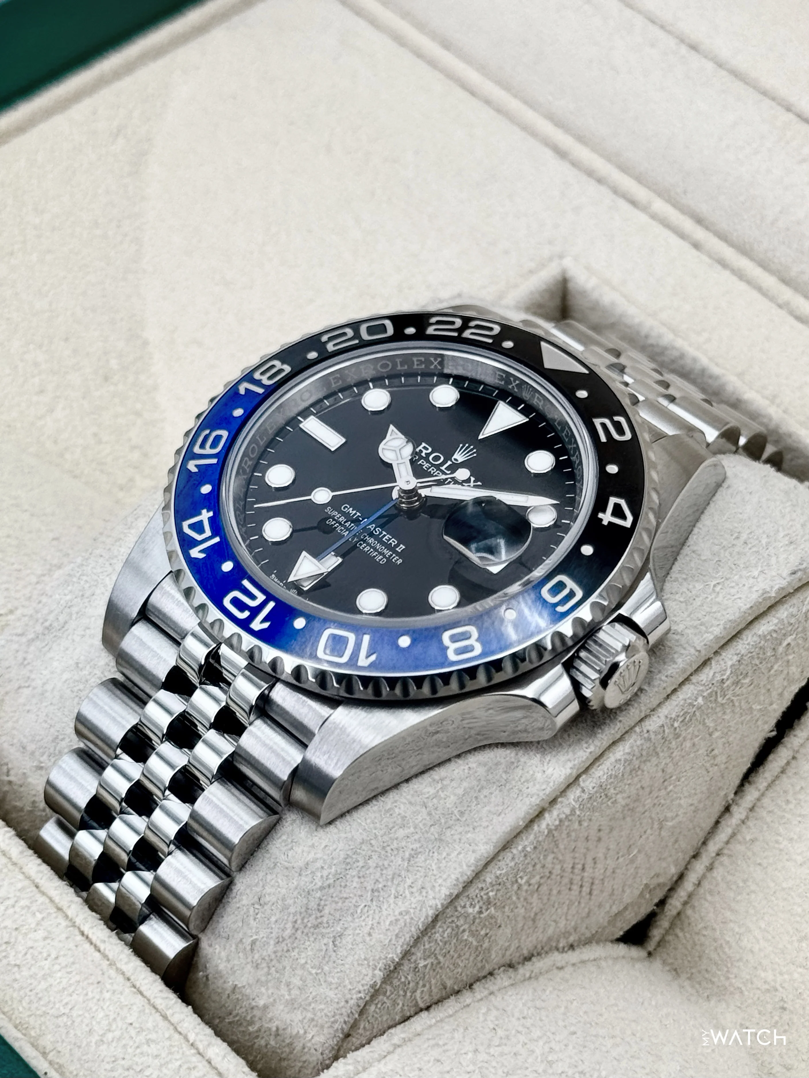 2024 Rolex GMT-Master II "Batgirl" 40mm 126710BLNR Jubilee - Image 5