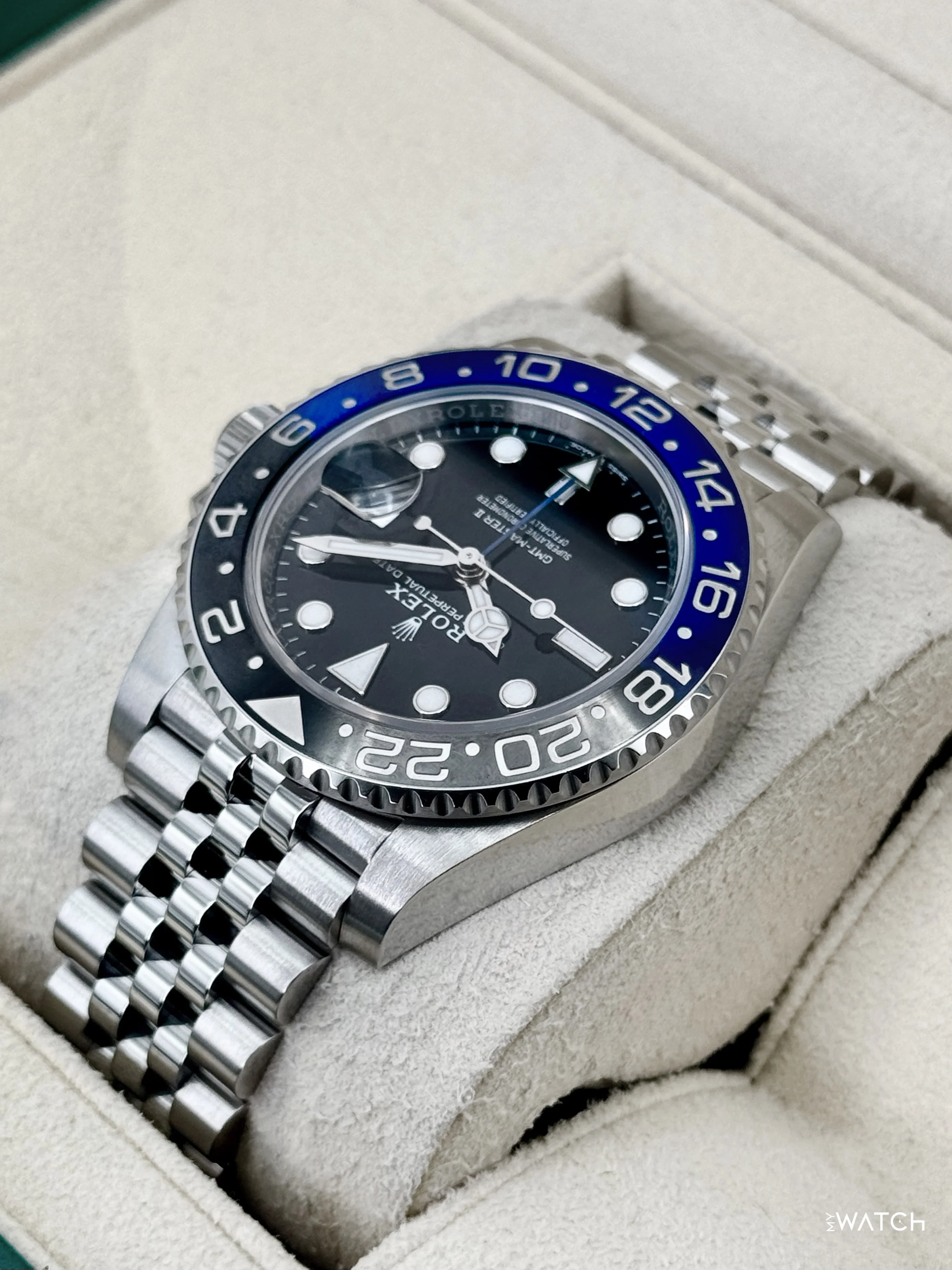 2024 Rolex GMT-Master II "Batgirl" 40mm 126710BLNR Jubilee - Image 7