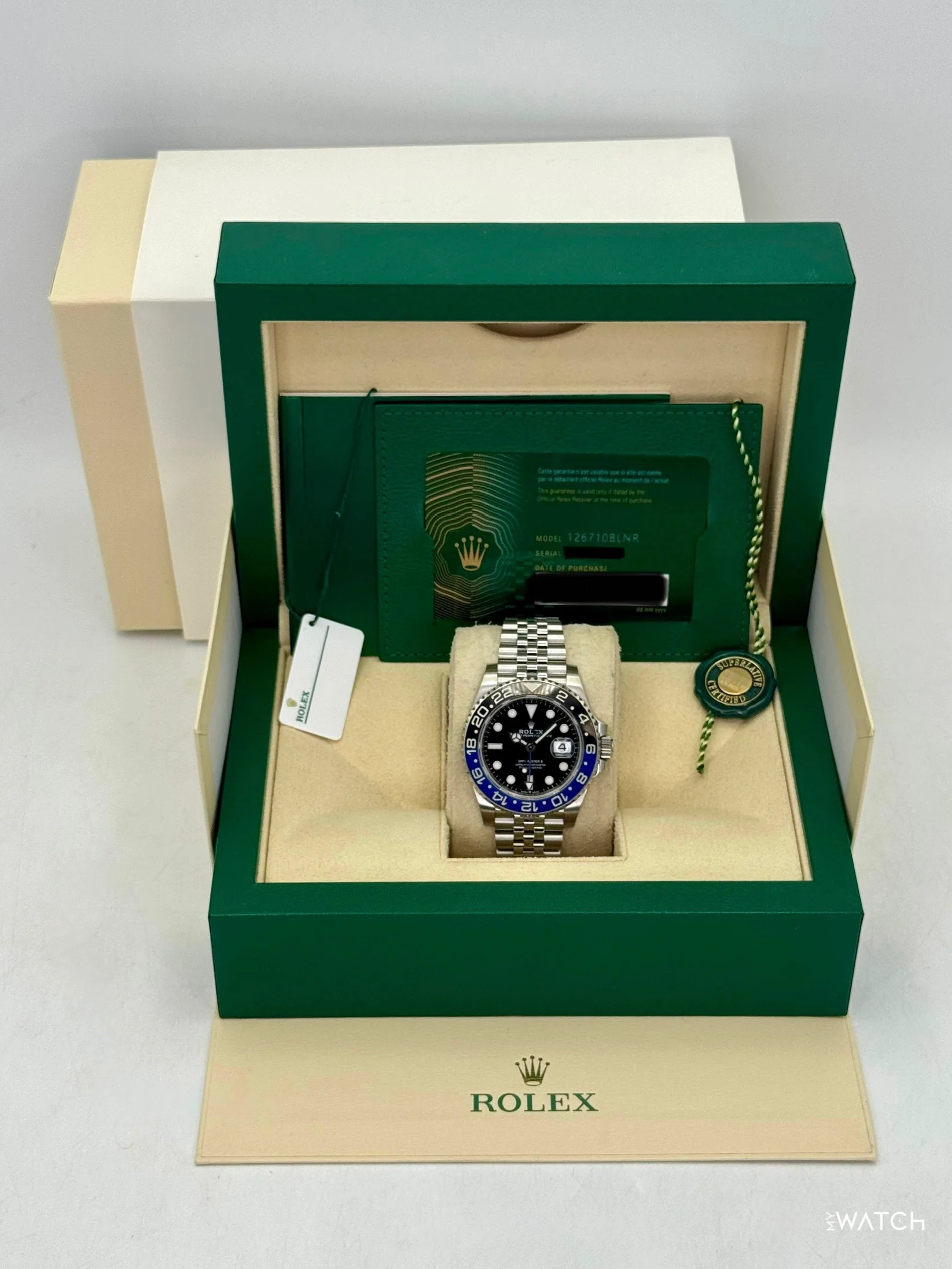 2024 Rolex GMT-Master II "Batgirl" 40mm 126710BLNR Jubilee - Image 9