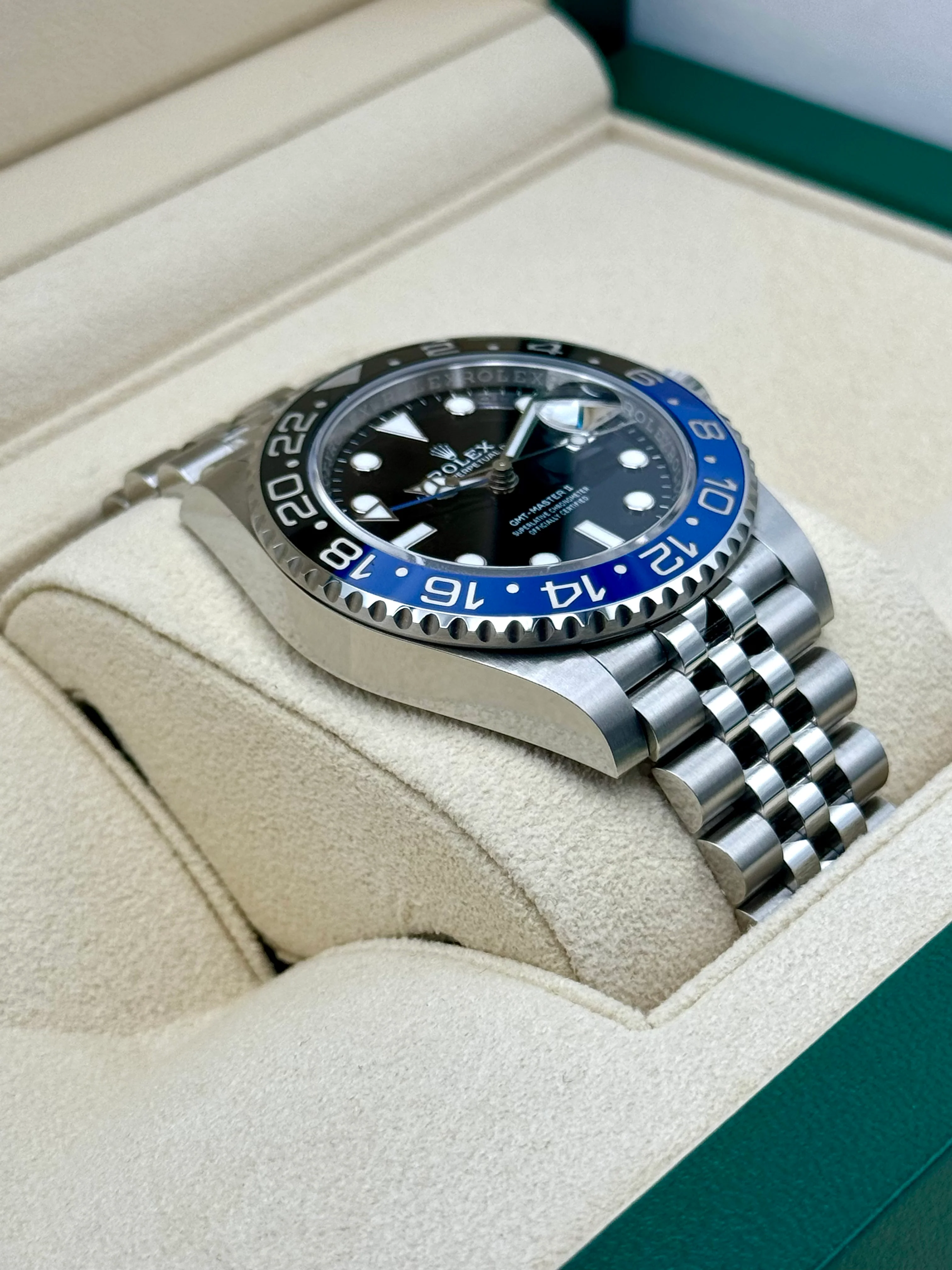 2024 Rolex GMT-Master II "Batgirl" 40mm 126710BLNR Jubilee Black Dial - Image 6