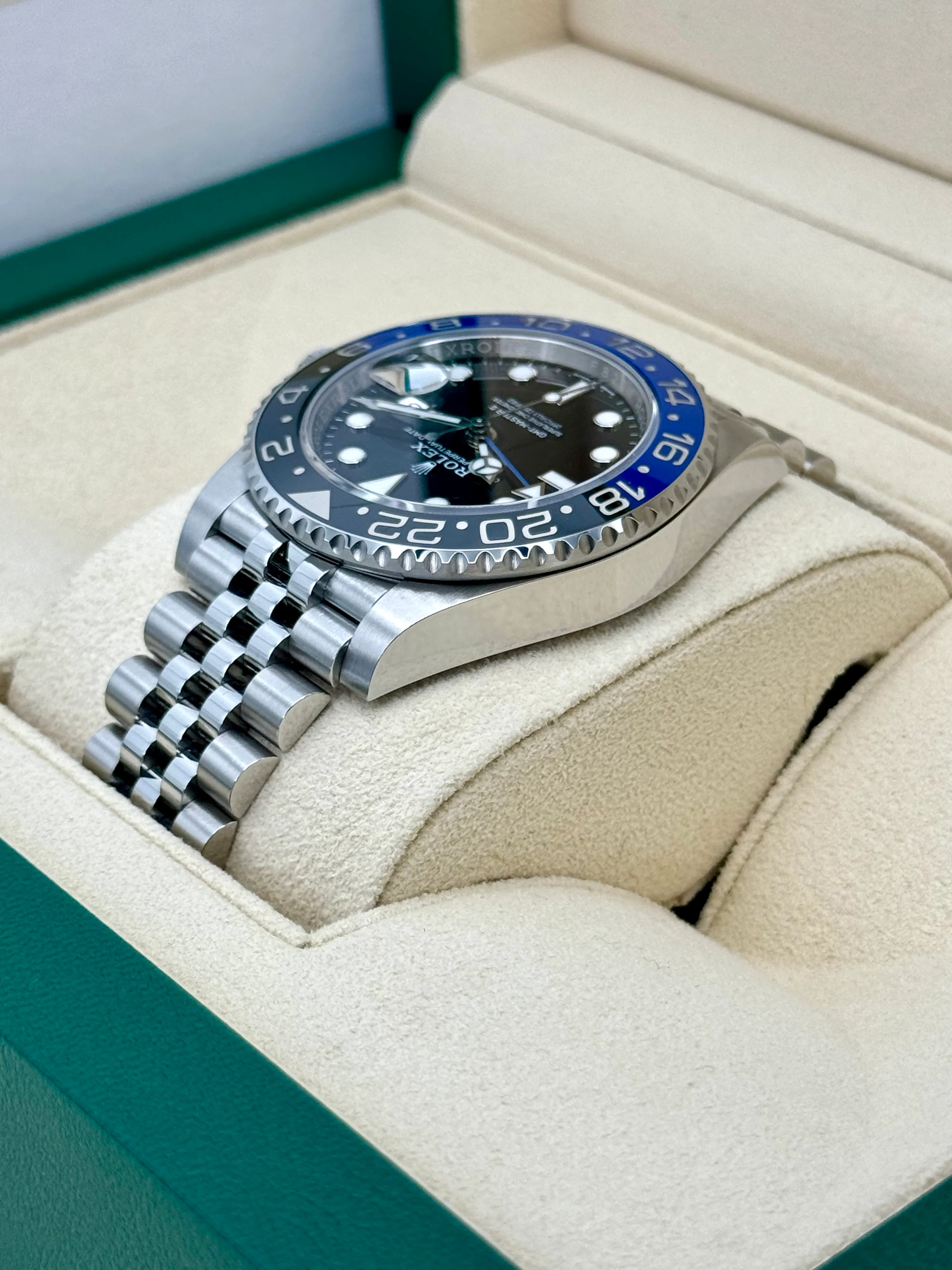 2024 Rolex GMT-Master II "Batgirl" 40mm 126710BLNR Jubilee Black Dial - Image 7