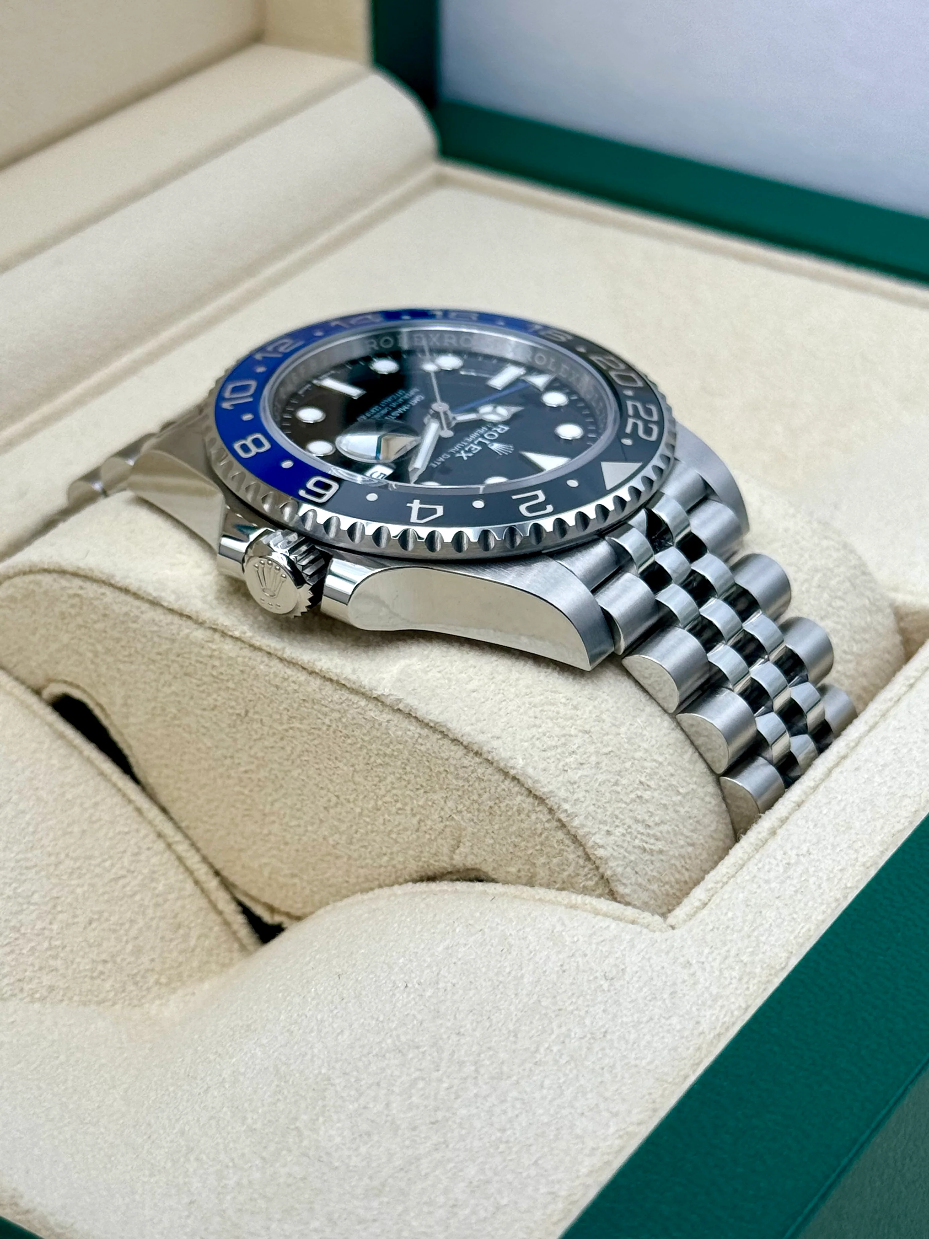 2024 Rolex GMT-Master II "Batgirl" 40mm 126710BLNR Jubilee Black Dial - Image 8