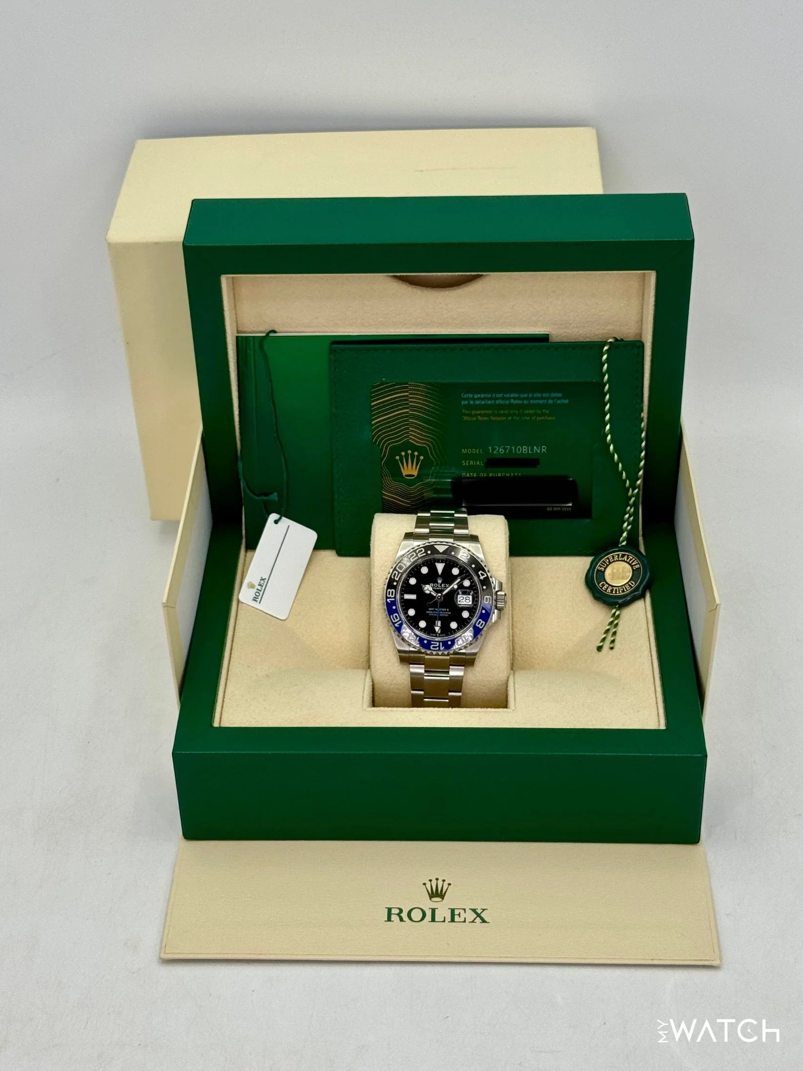 2024 Rolex GMT-Master II "Batman" 40mm 126710BLNR Oyster - Image 9