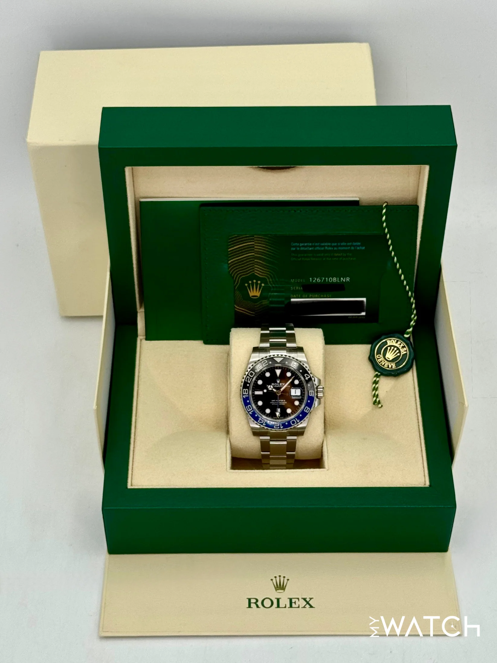 2024 Rolex GMT-Master II "Batman" 40mm 126710BLNR Oyster (STICKERED) - Image 9