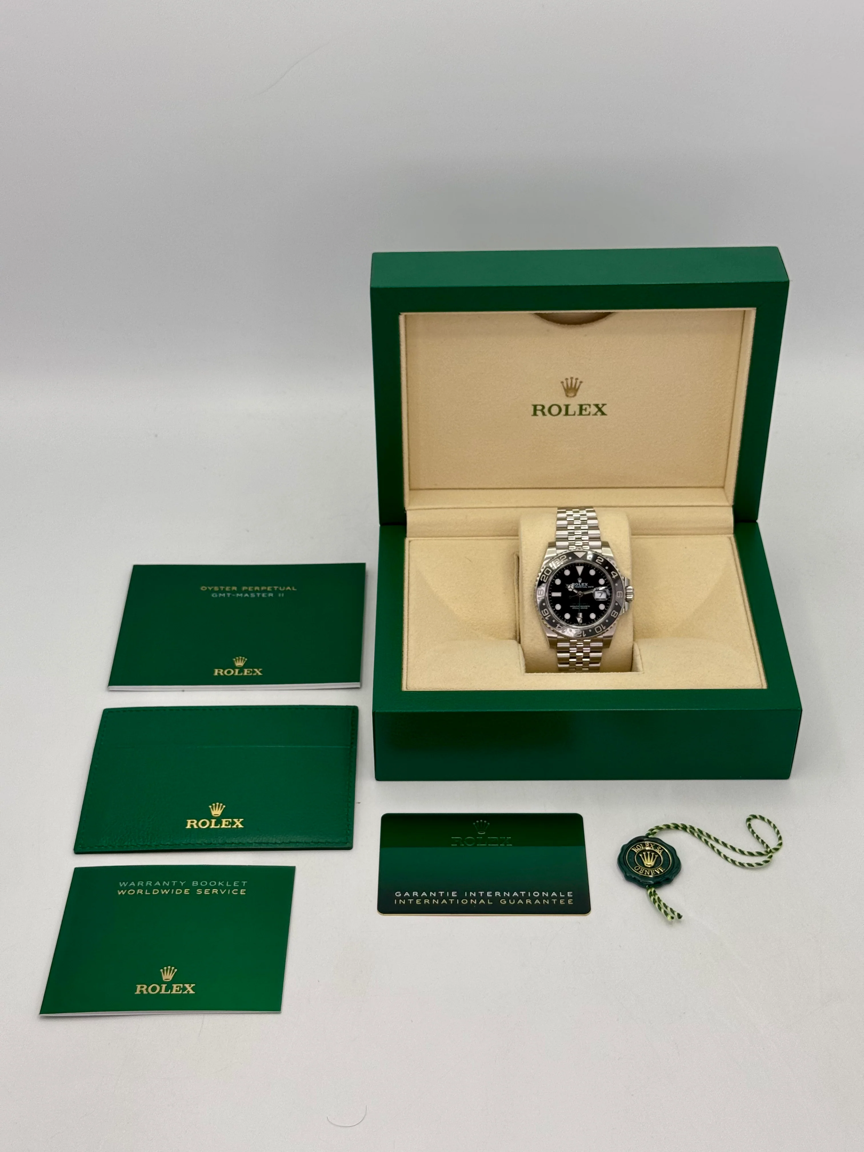 2024 Rolex GMT-Master II "Bruce Wayne" 40mm 126710GRNR Jubilee - Image 10