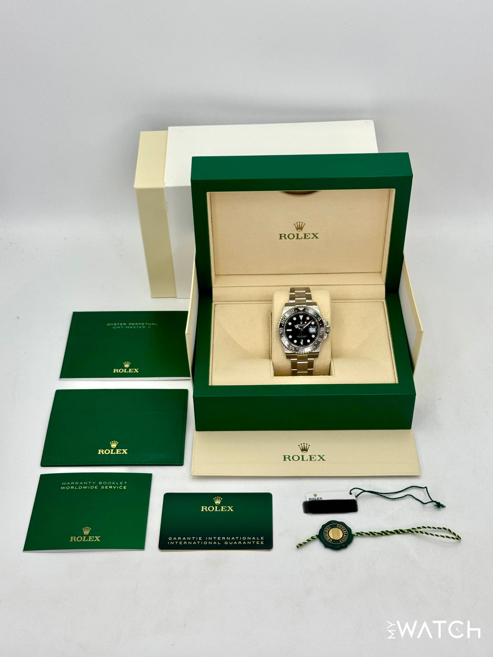 2024 Rolex GMT-Master II "Bruce Wayne" 40mm 126710GRNR Oyster - Image 10