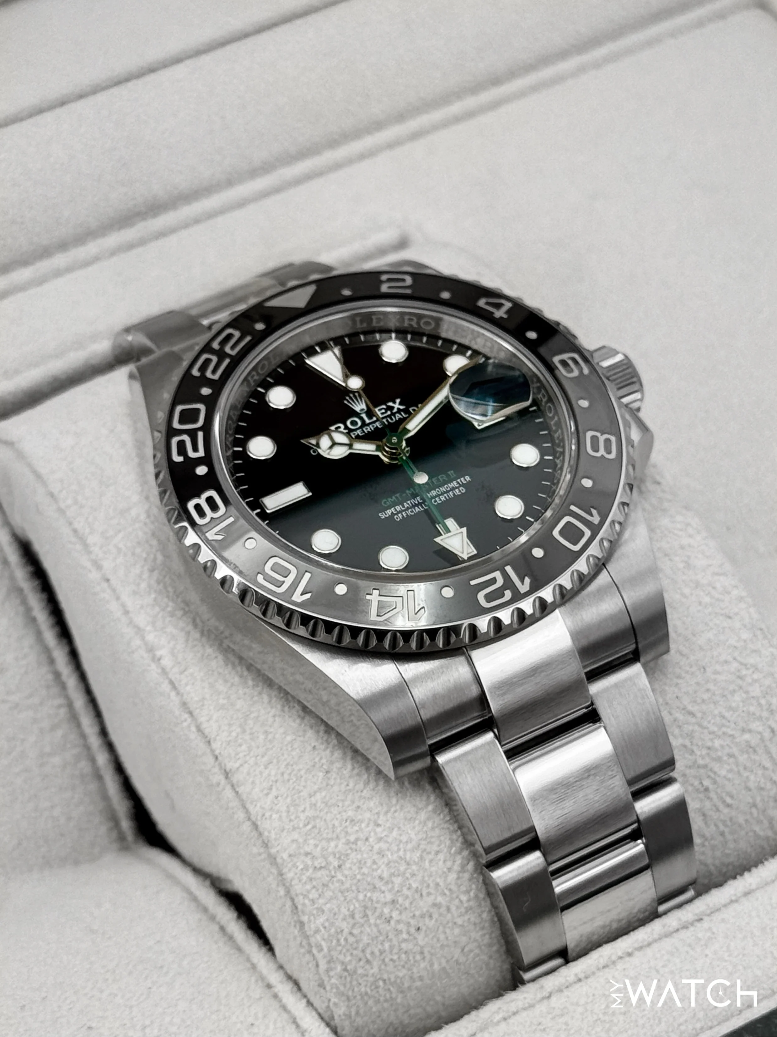 2024 Rolex GMT-Master II "Bruce Wayne" 40mm 126710GRNR Oyster - Image 6