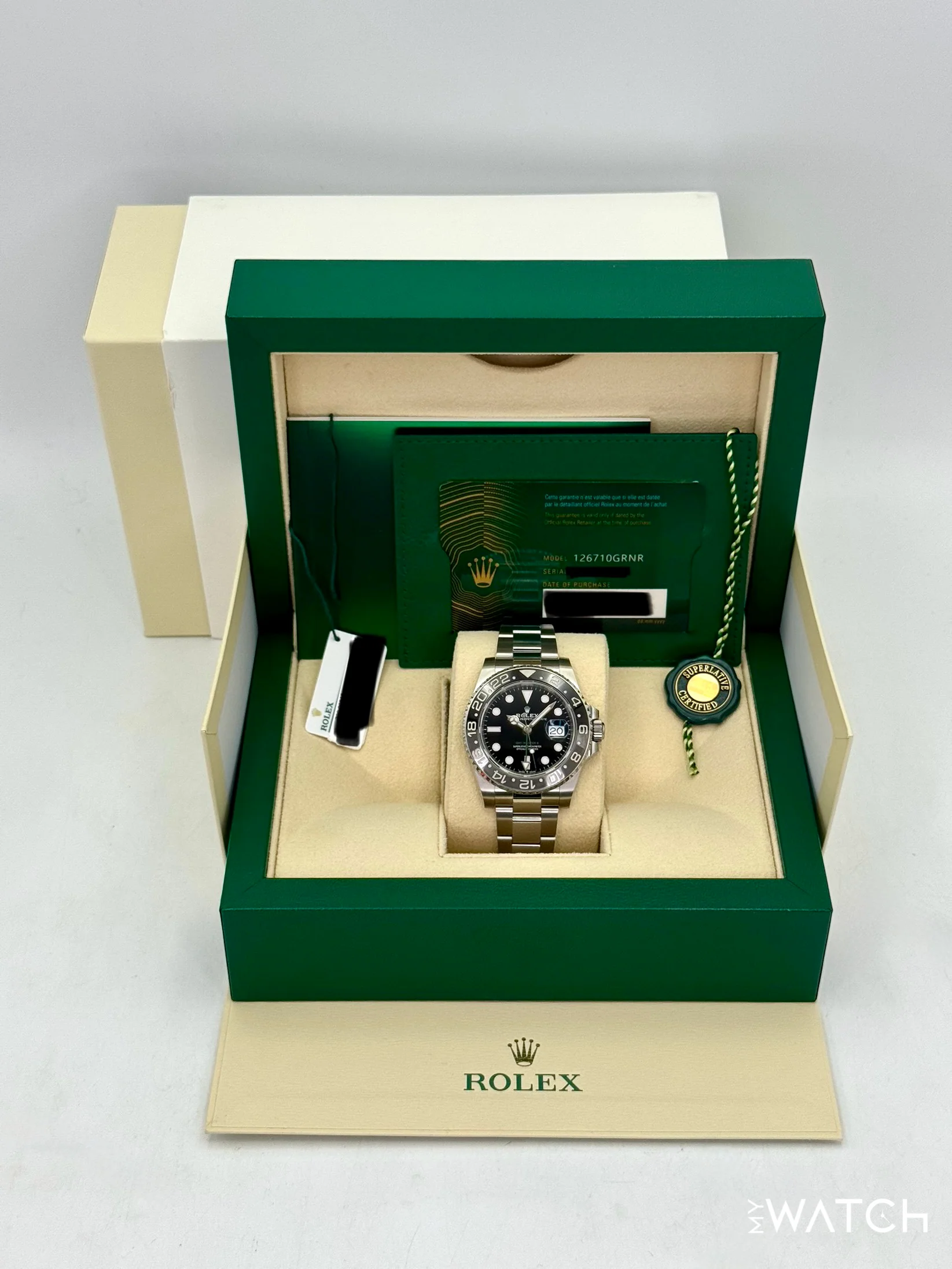 2024 Rolex GMT-Master II "Bruce Wayne" 40mm 126710GRNR Oyster - Image 9