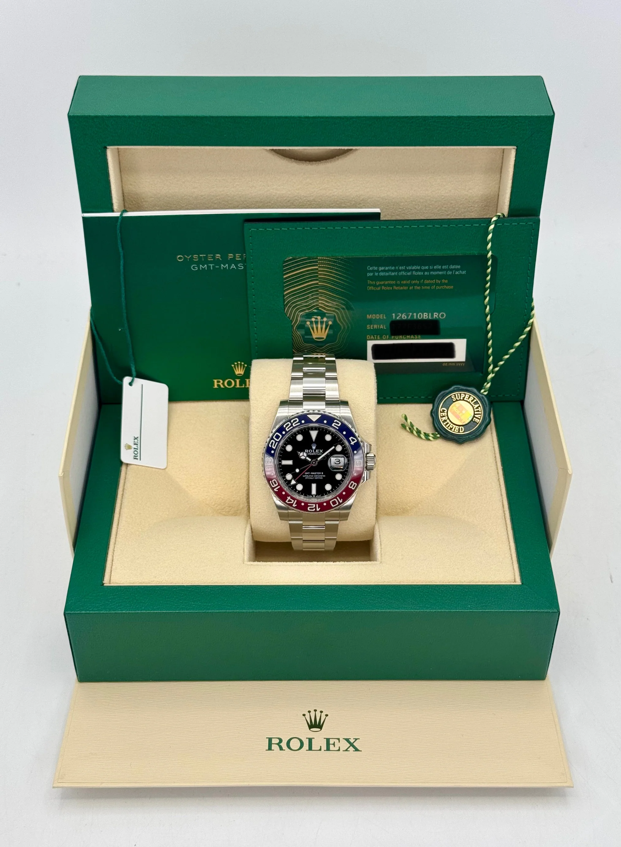 2024 Rolex GMT-Master II "Pepsi" 40mm 126710BLRO Oyster - Image 9