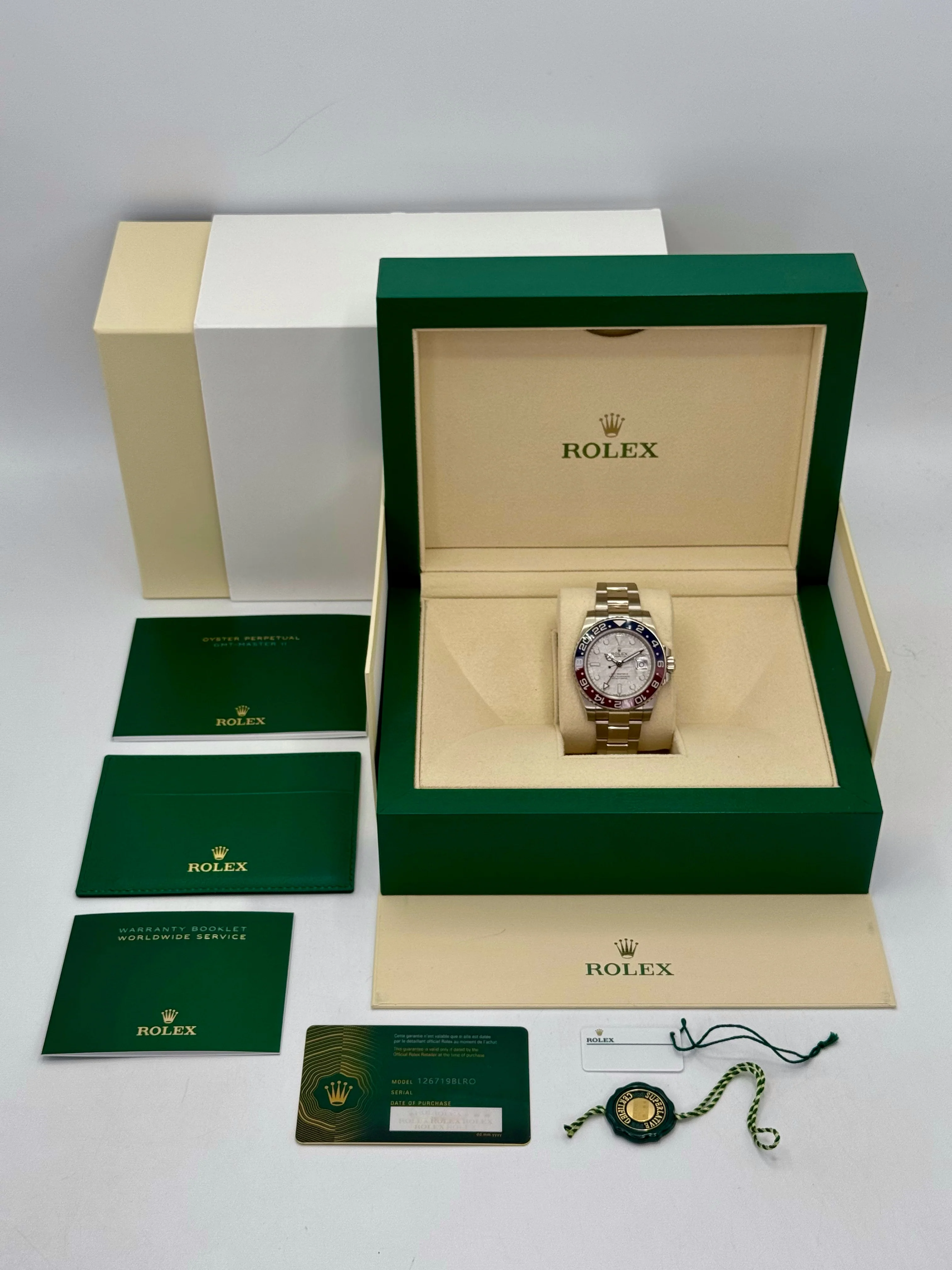 2024 Rolex GMT-Master II "Pepsi" 40mm 126719BLRO Meteorite Dial - Image 10