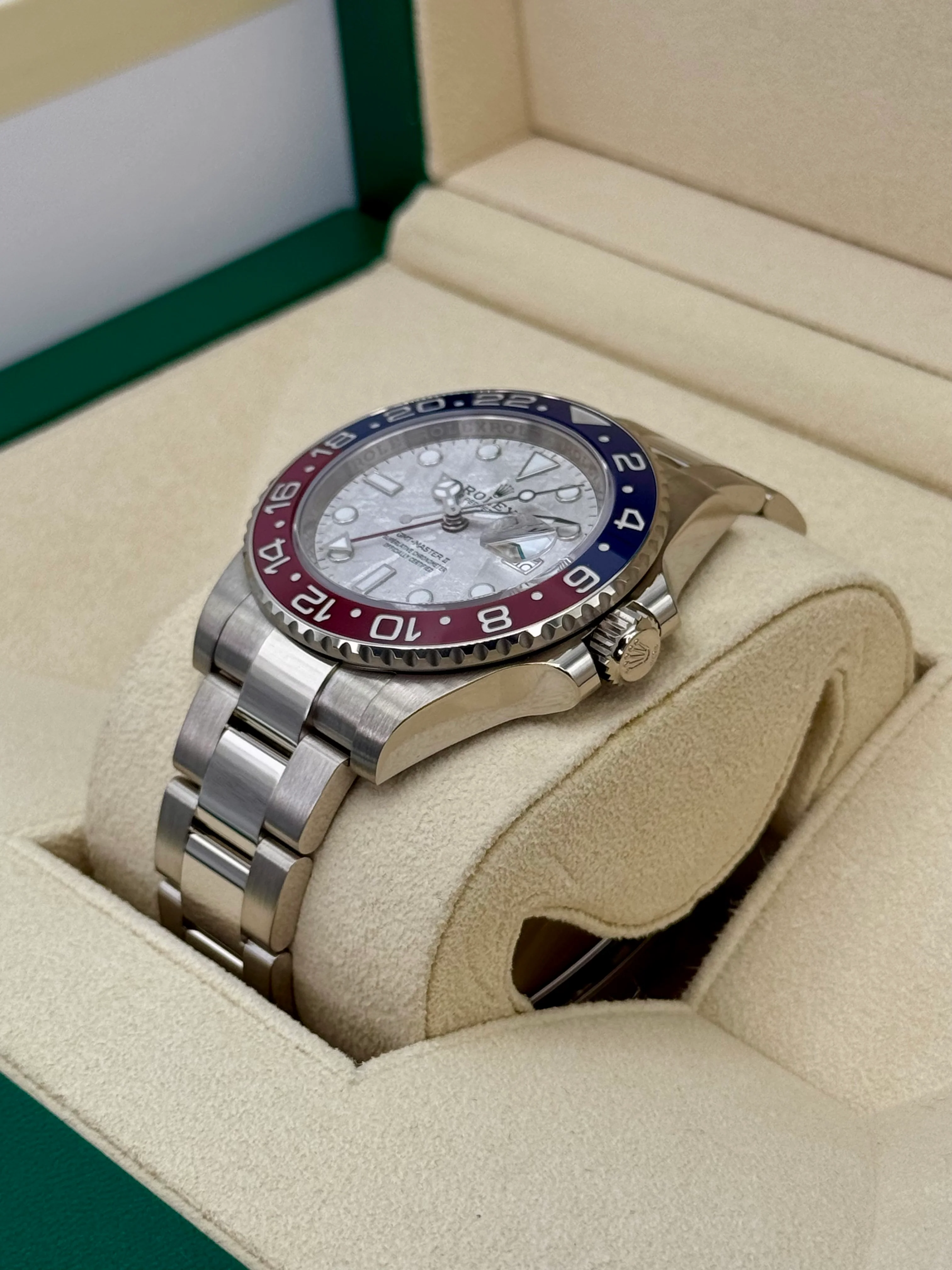 2024 Rolex GMT-Master II "Pepsi" 40mm 126719BLRO Meteorite Dial - Image 5