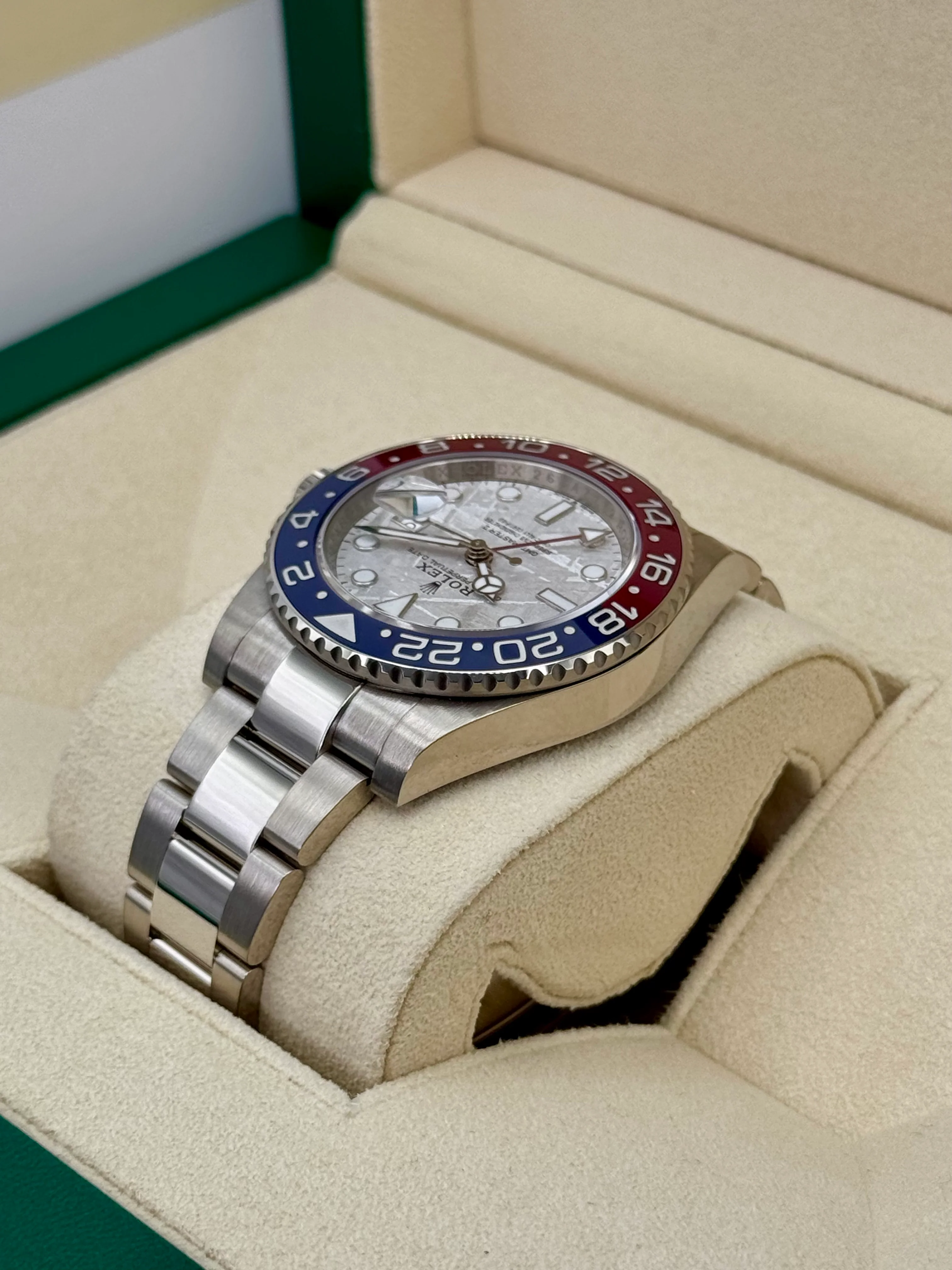 2024 Rolex GMT-Master II "Pepsi" 40mm 126719BLRO Meteorite Dial - Image 7