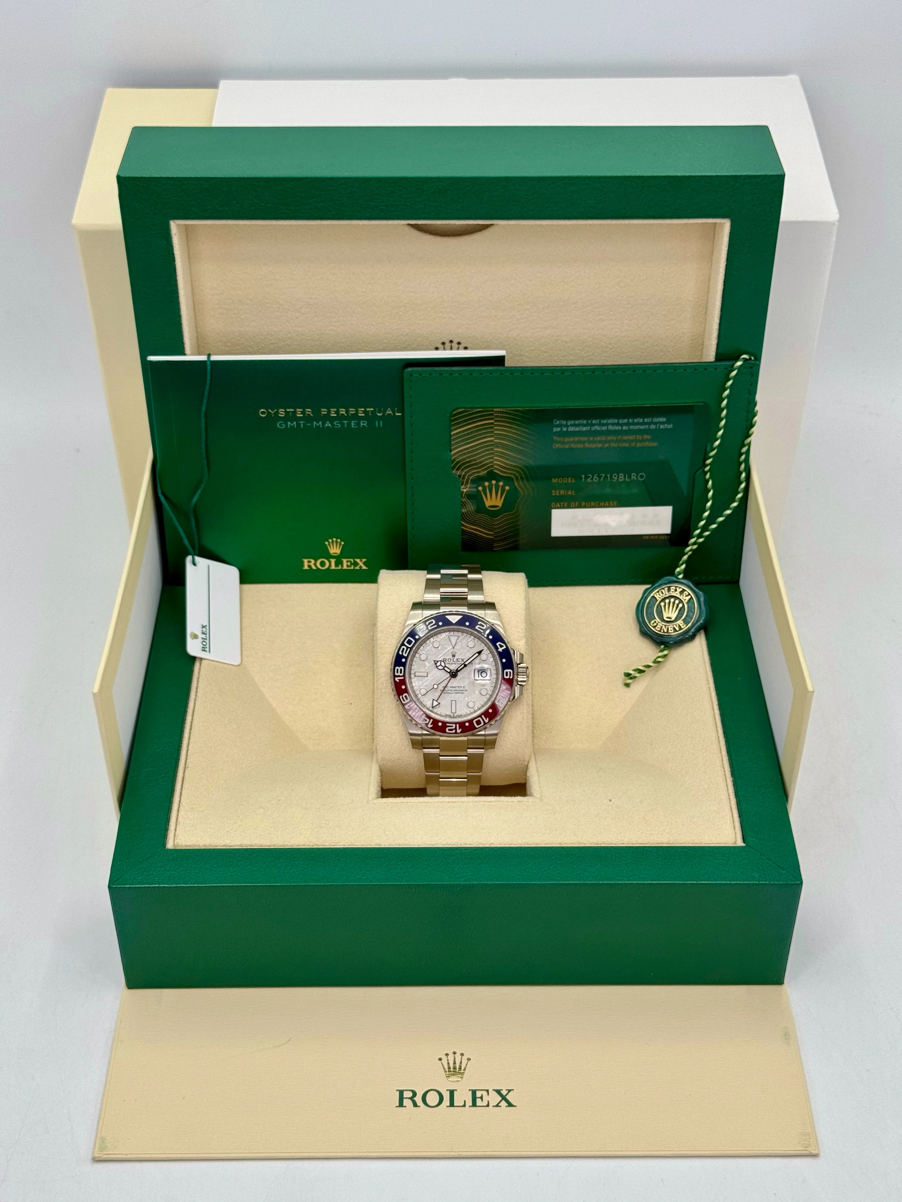 2024 Rolex GMT-Master II "Pepsi" 40mm 126719BLRO Meteorite Dial - Image 9