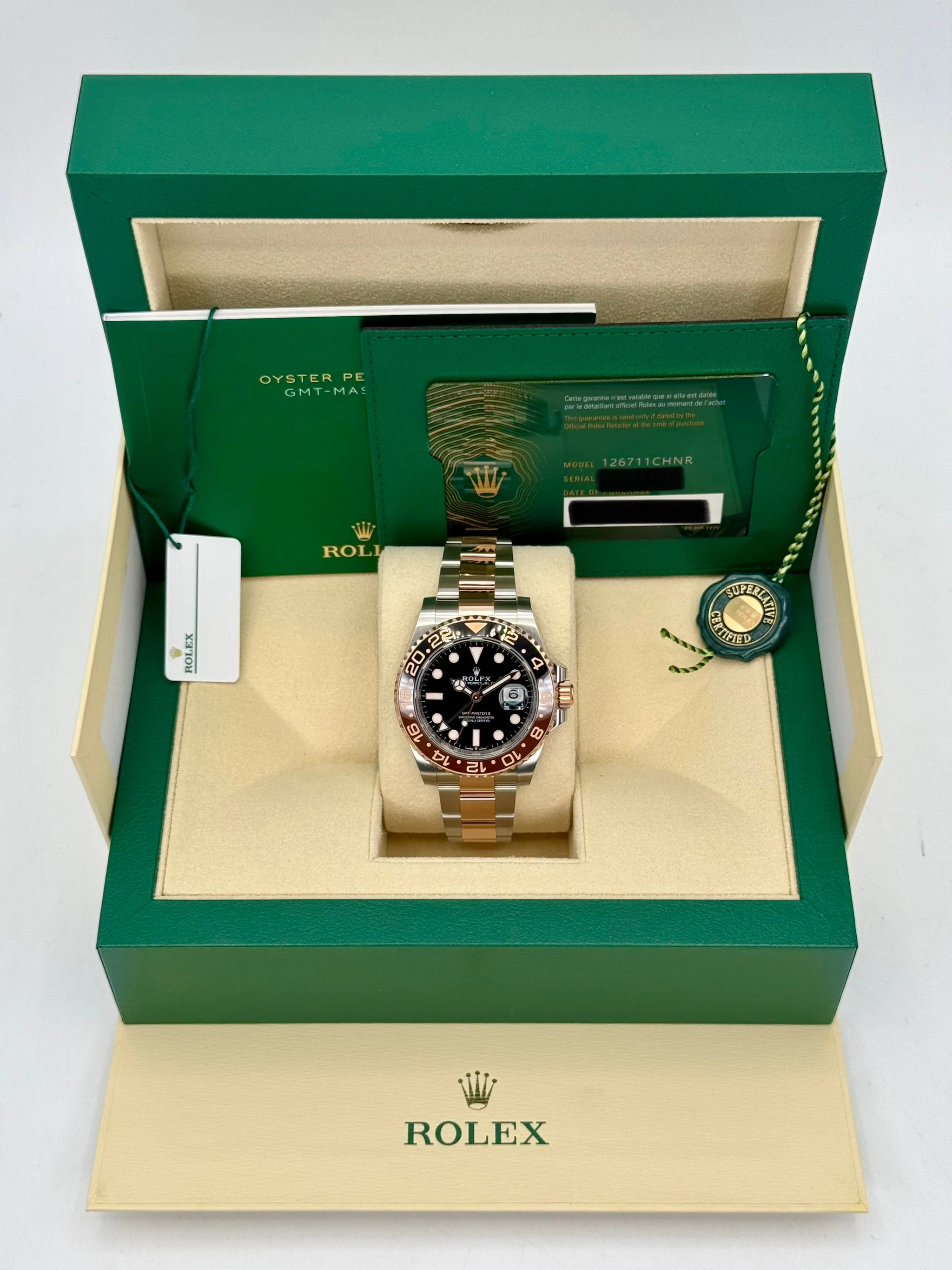 2024 Rolex GMT-Master II "Rootbeer" 40mm 126711CHNR Two-Tone - Image 11