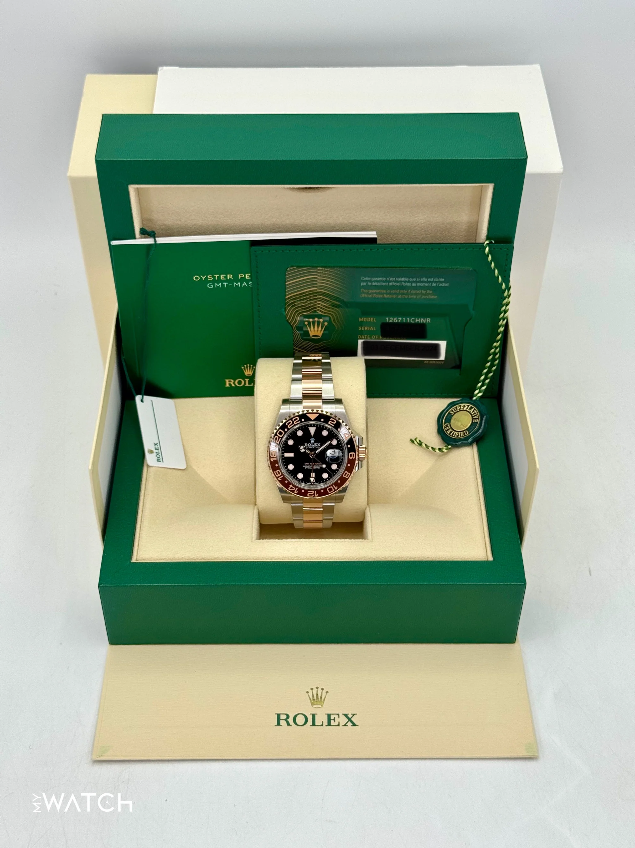 2024 Rolex GMT-Master II "Rootbeer" 40mm 126711CHNR Two-Tone - Image 9