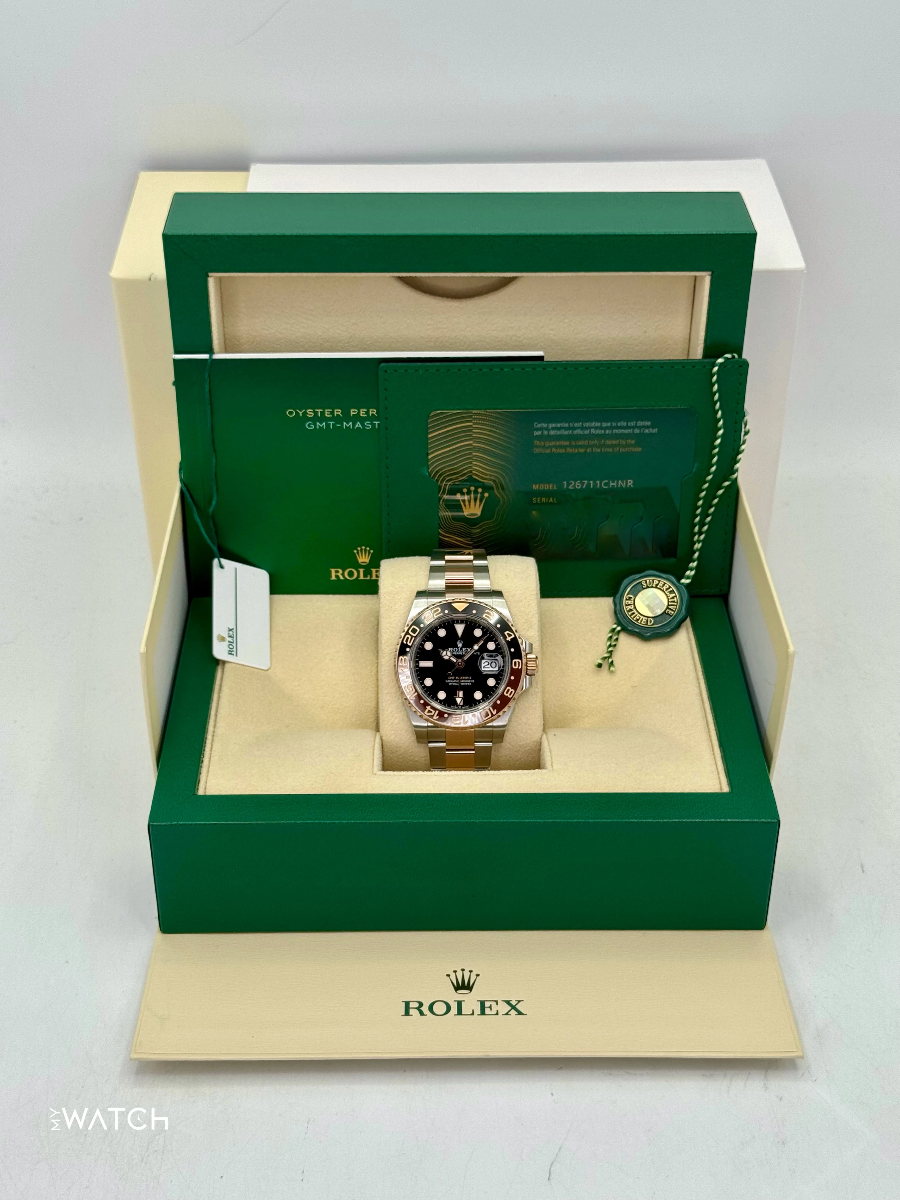 2024 Rolex GMT-Master II "Rootbeer" 40mm 126711CHNR Two-Tone - Image 9