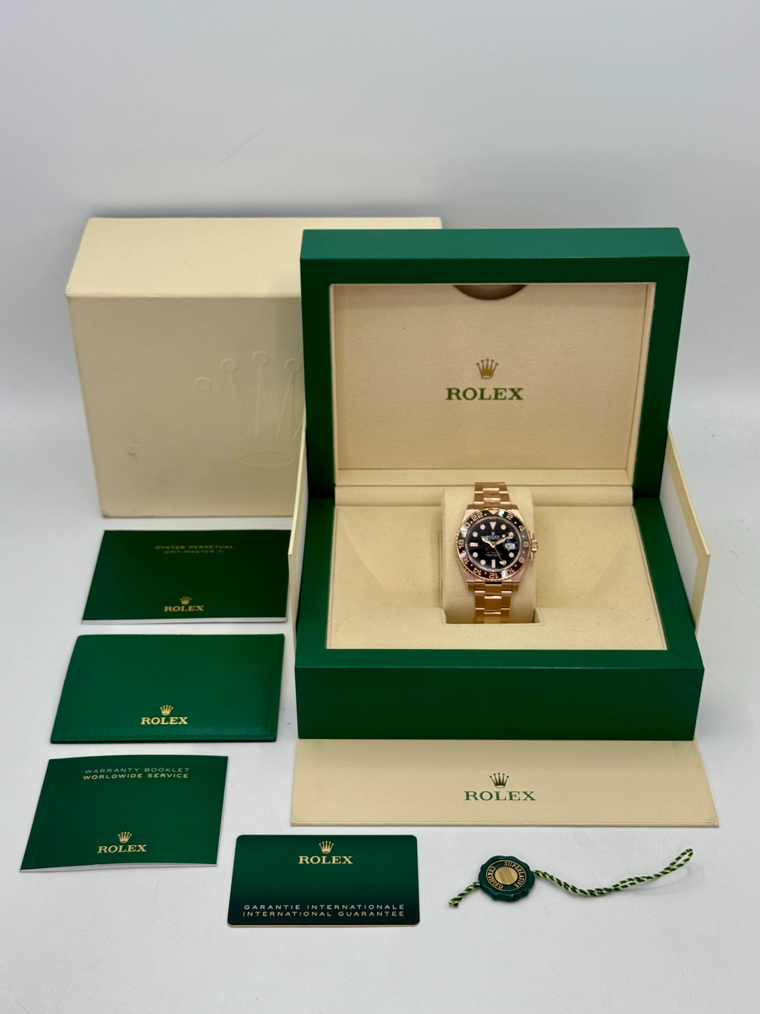 2024 Rolex GMT-Master II "Rootbeer" 40mm 126715CHNR Rose Gold - Image 10