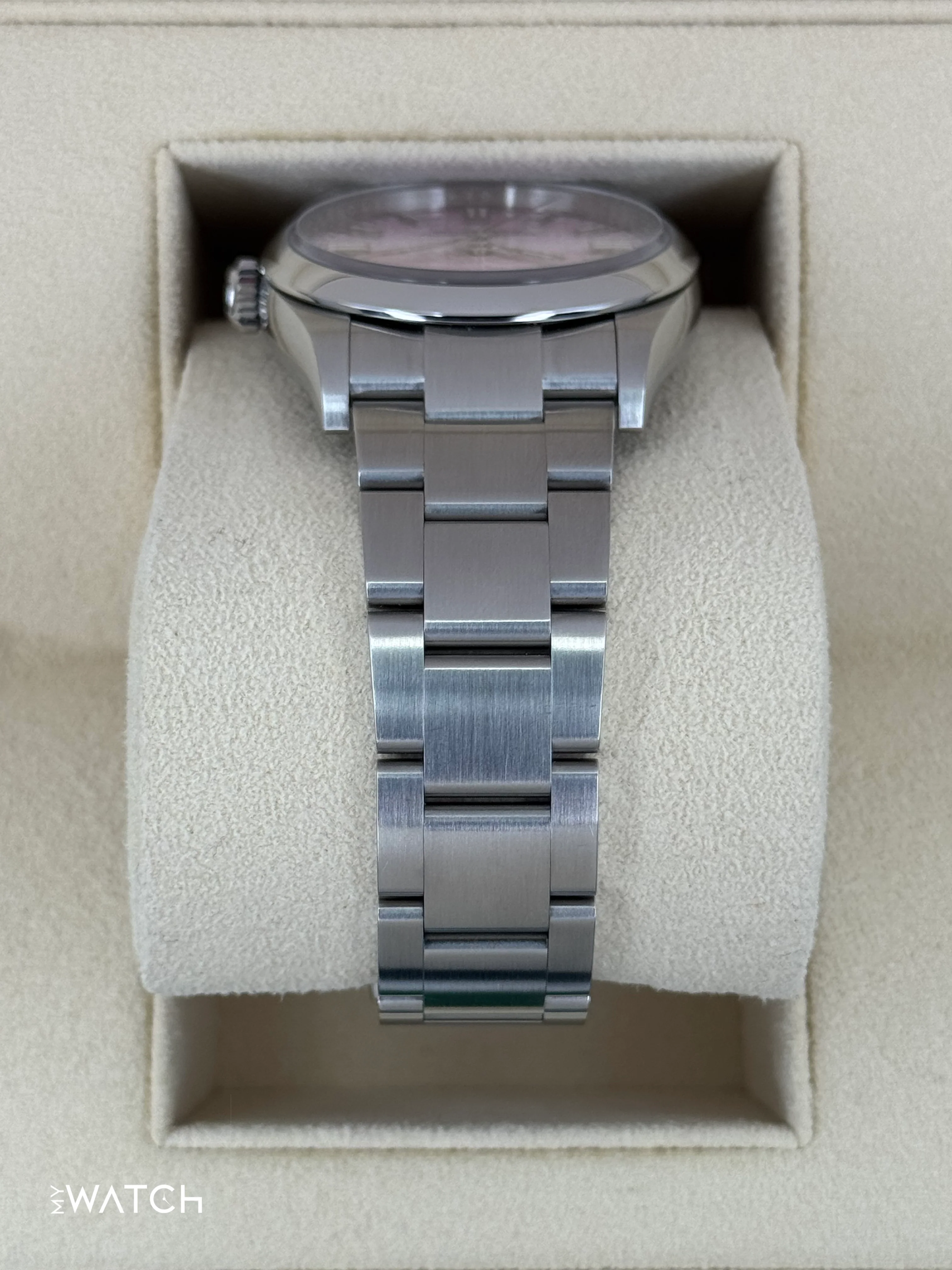 2024 Rolex Oyster Perpetual 36mm 126000 Candy Pink Dial - Image 4