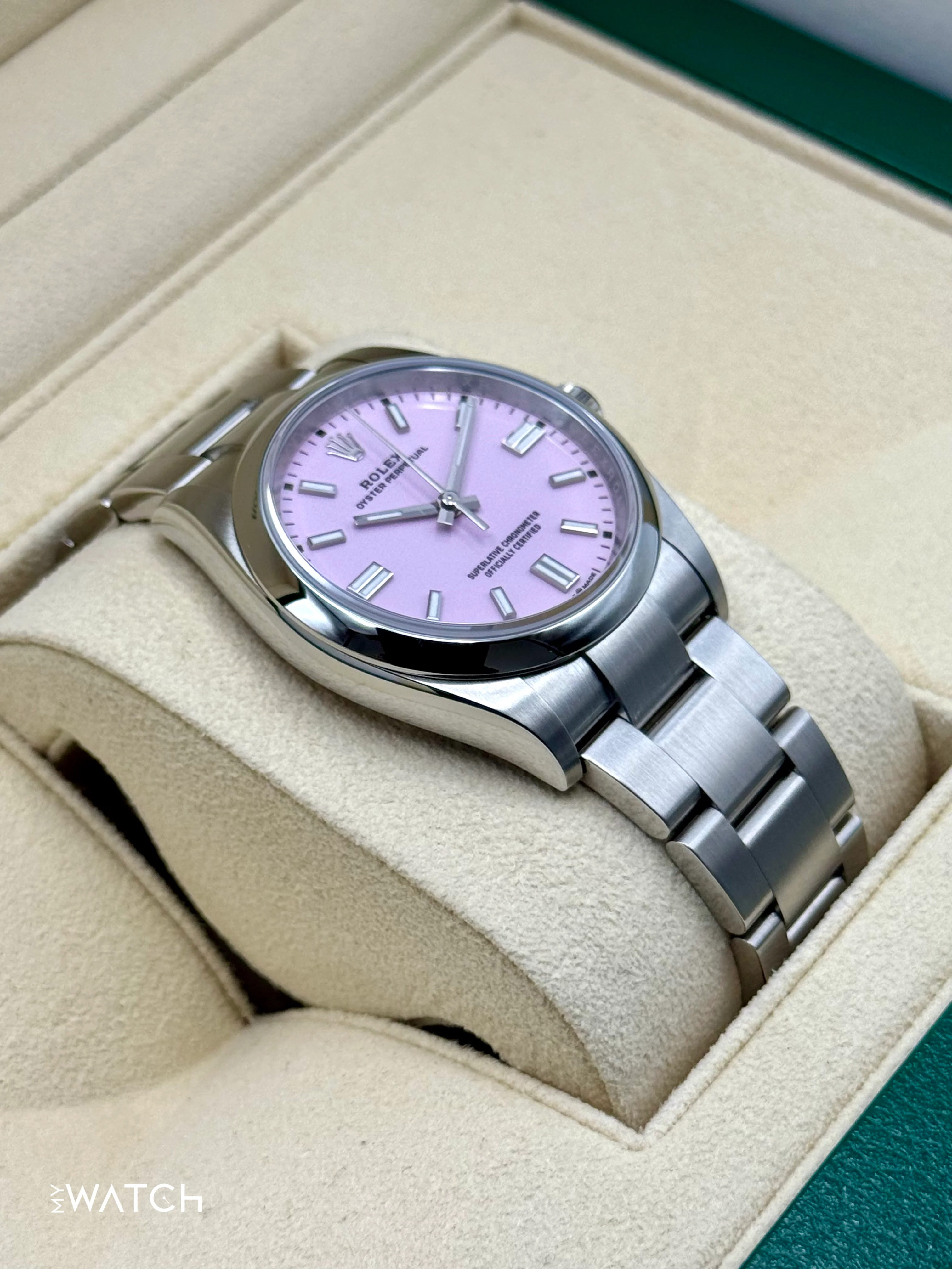 2024 Rolex Oyster Perpetual 36mm 126000 Candy Pink Dial - Image 6