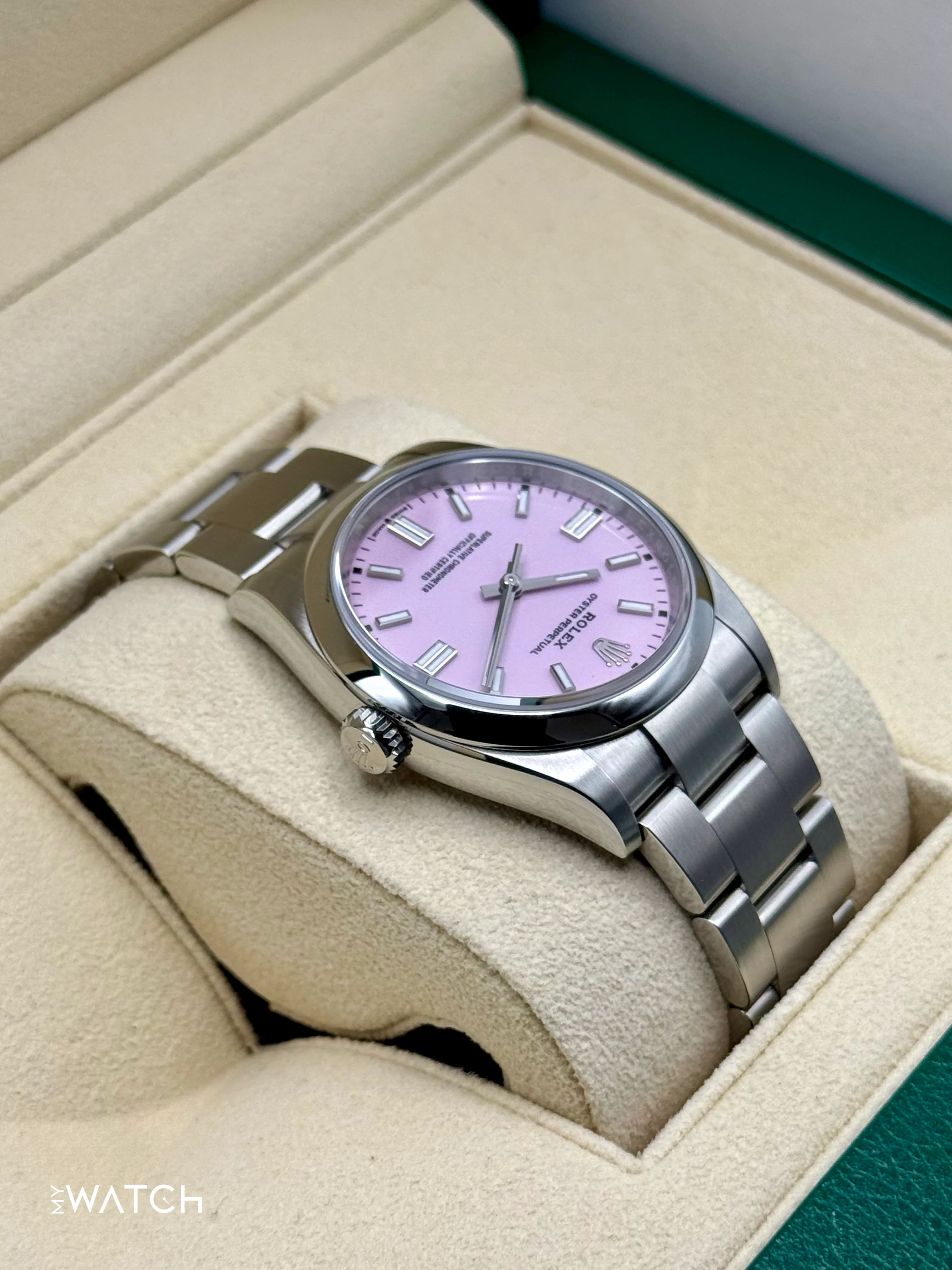 2024 Rolex Oyster Perpetual 36mm 126000 Candy Pink Dial - Image 8