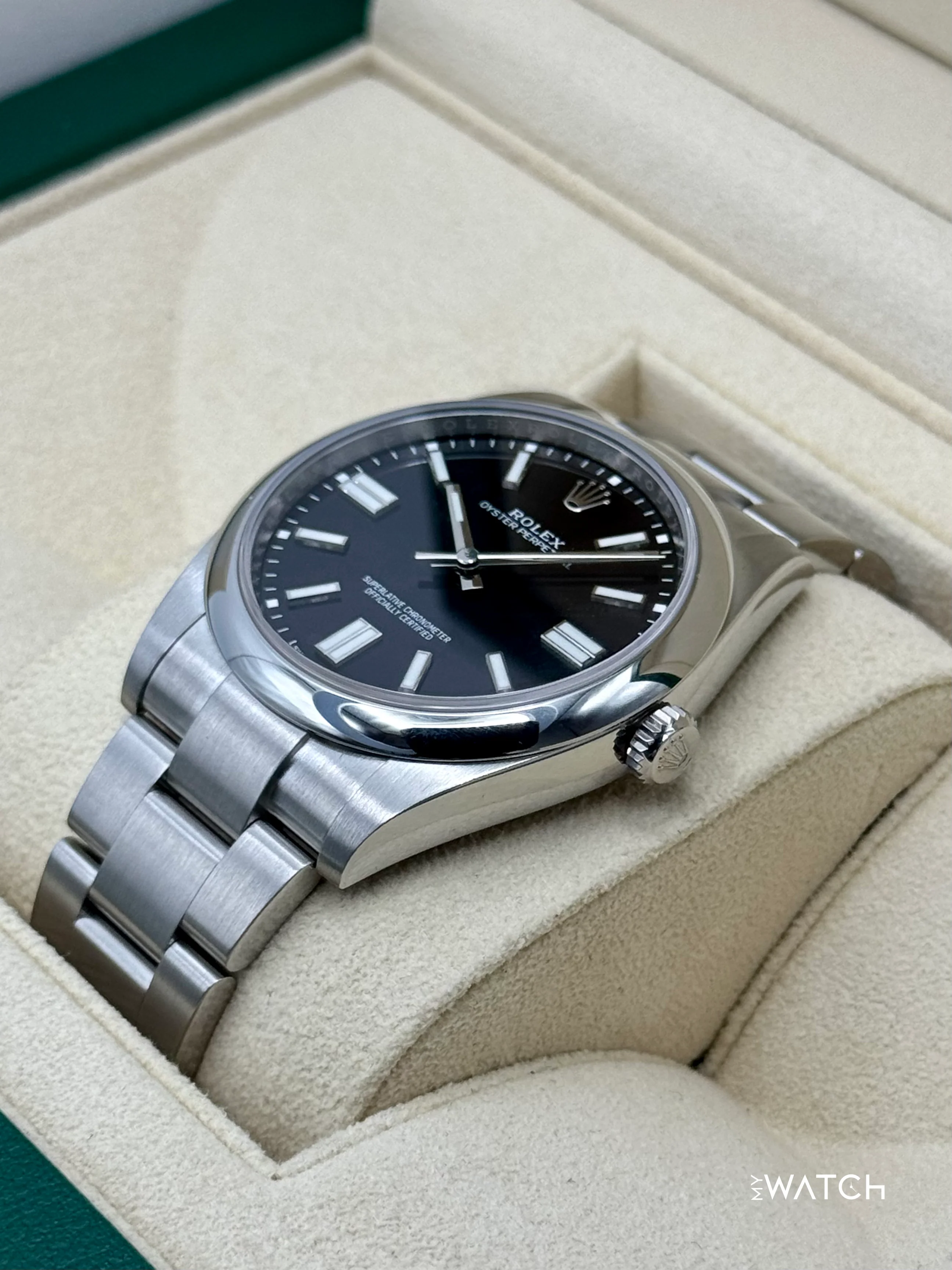 2024 Rolex Oyster Perpetual 41mm 124300 Black Dial - Image 5