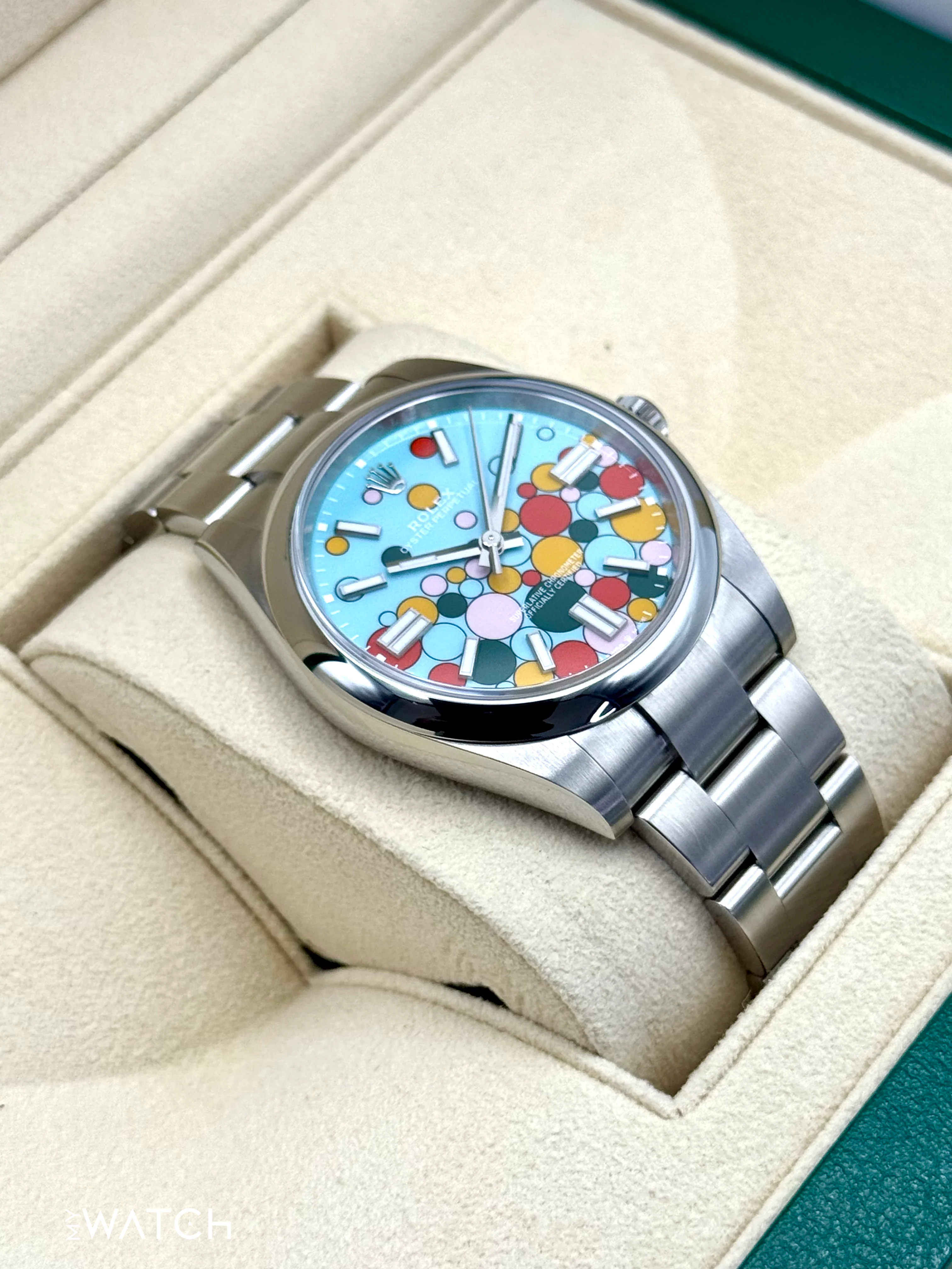 2024 Rolex Oyster Perpetual 41mm 124300 Celebration Dial - Image 6